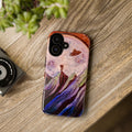Alien Moon Mountain Phone Case - Surreal Space Art iPhone Cover