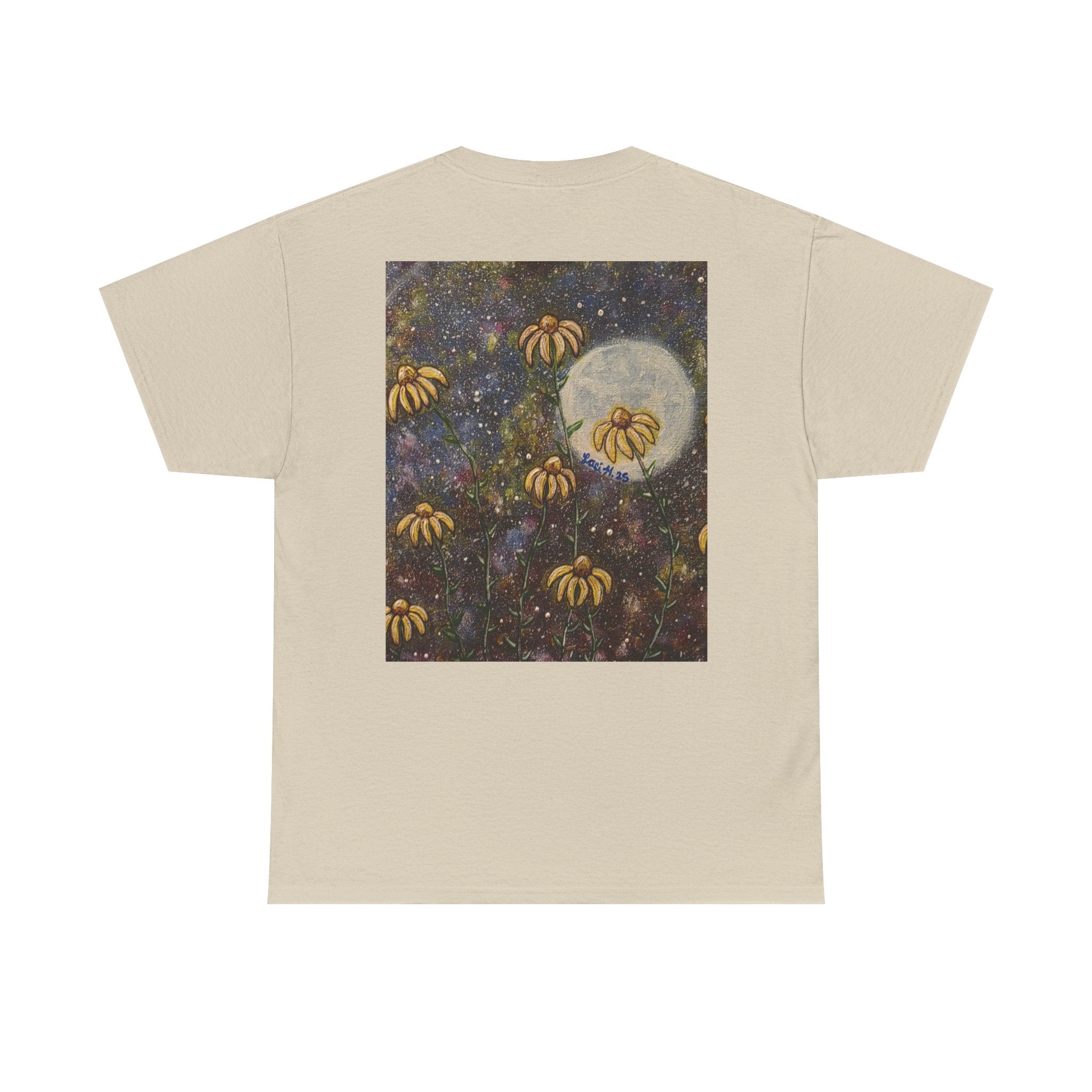 Artistic flower Print Unisex Cotton Tee, Nature Lovers Gift, Summer Wear, Bee Conservation, Cute Animal Shirt