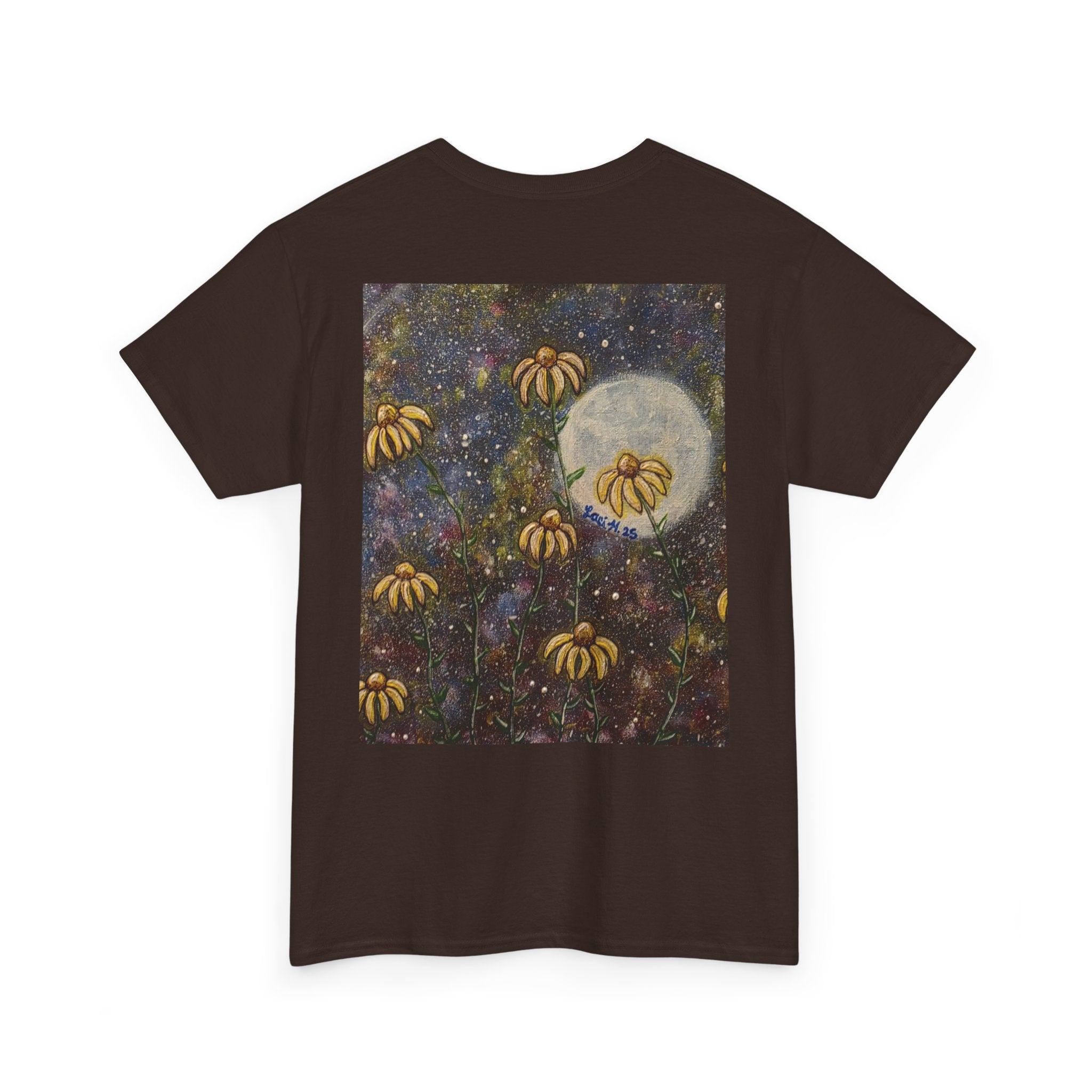 Artistic flower Print Unisex Cotton Tee, Nature Lovers Gift, Summer Wear, Bee Conservation, Cute Animal Shirt