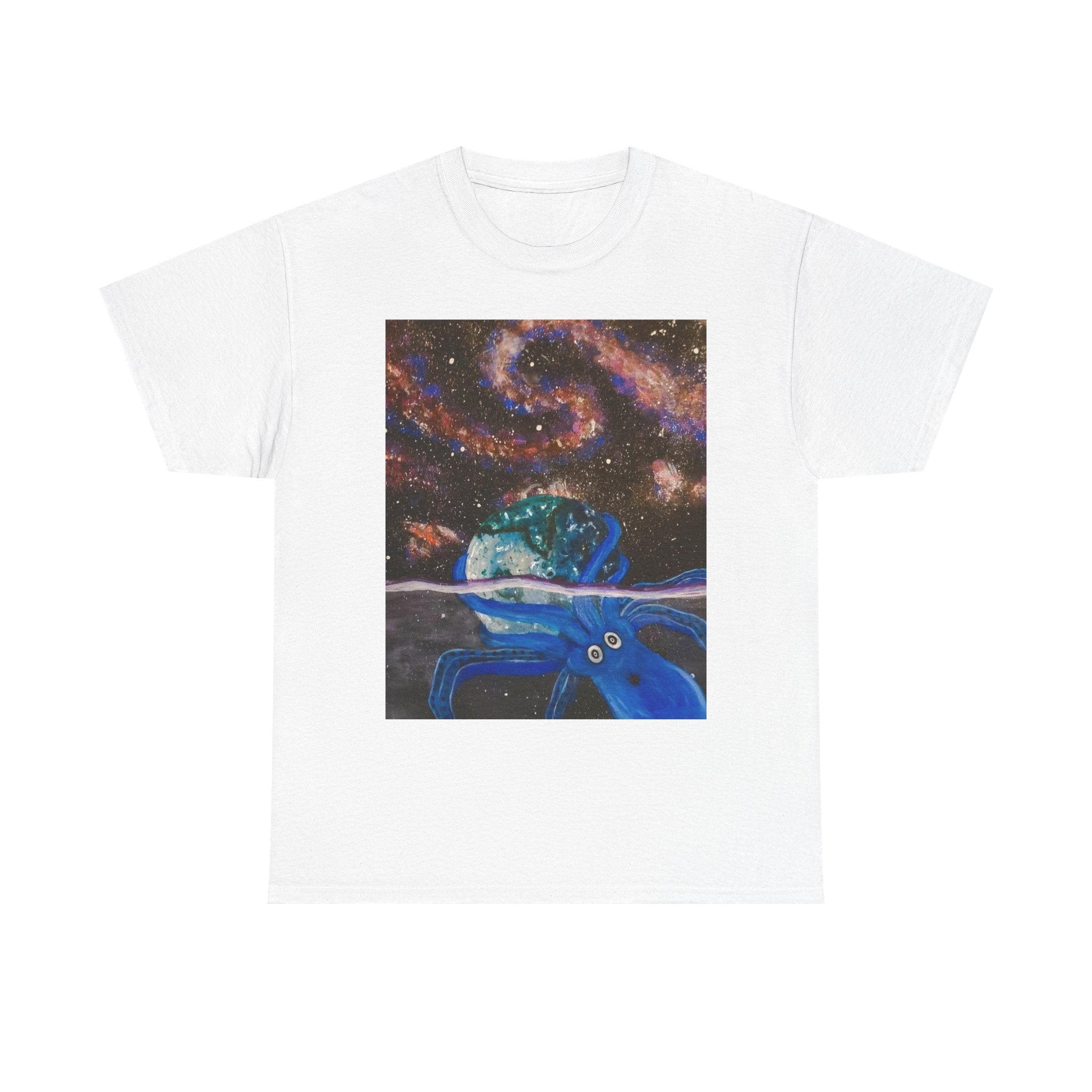 Galaxy Octopus Graphic Tee