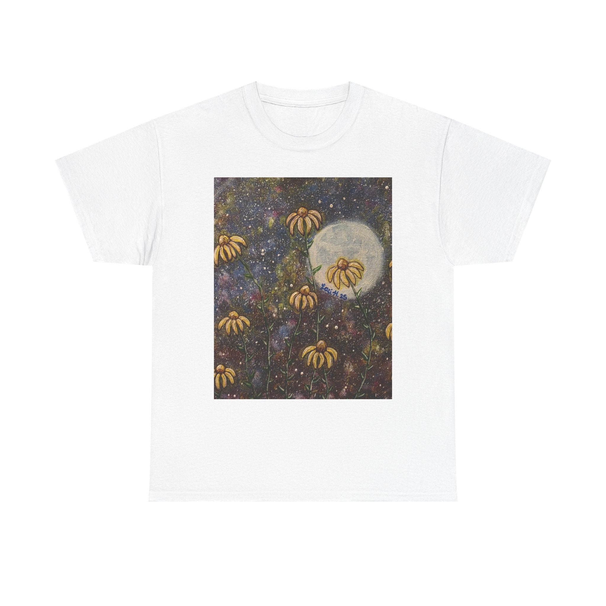 Artistic flower Print Unisex Cotton Tee, Nature Lovers Gift, Summer Wear, Bee Conservation, Cute Animal Shirt