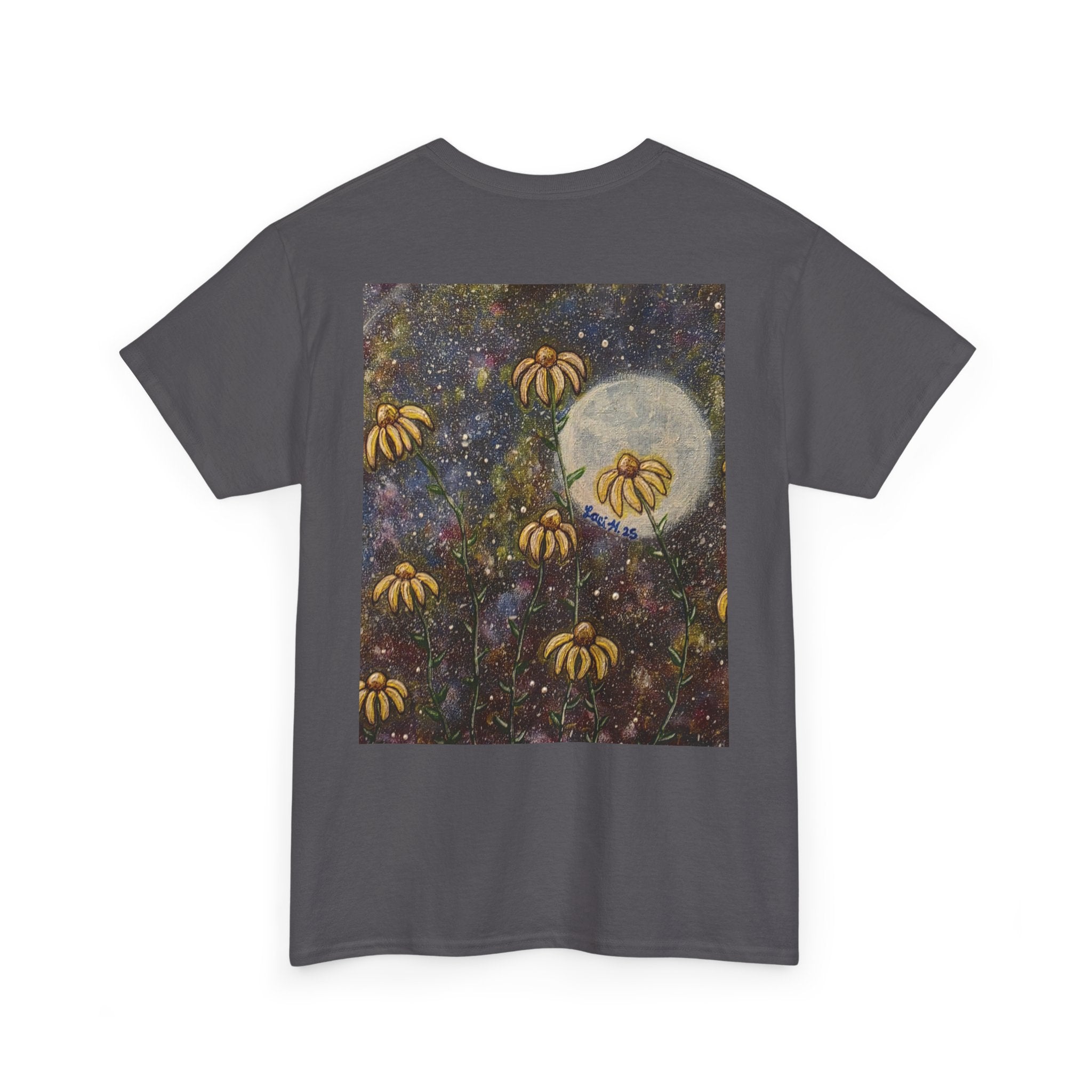 Artistic flower Print Unisex Cotton Tee, Nature Lovers Gift, Summer Wear, Bee Conservation, Cute Animal Shirt