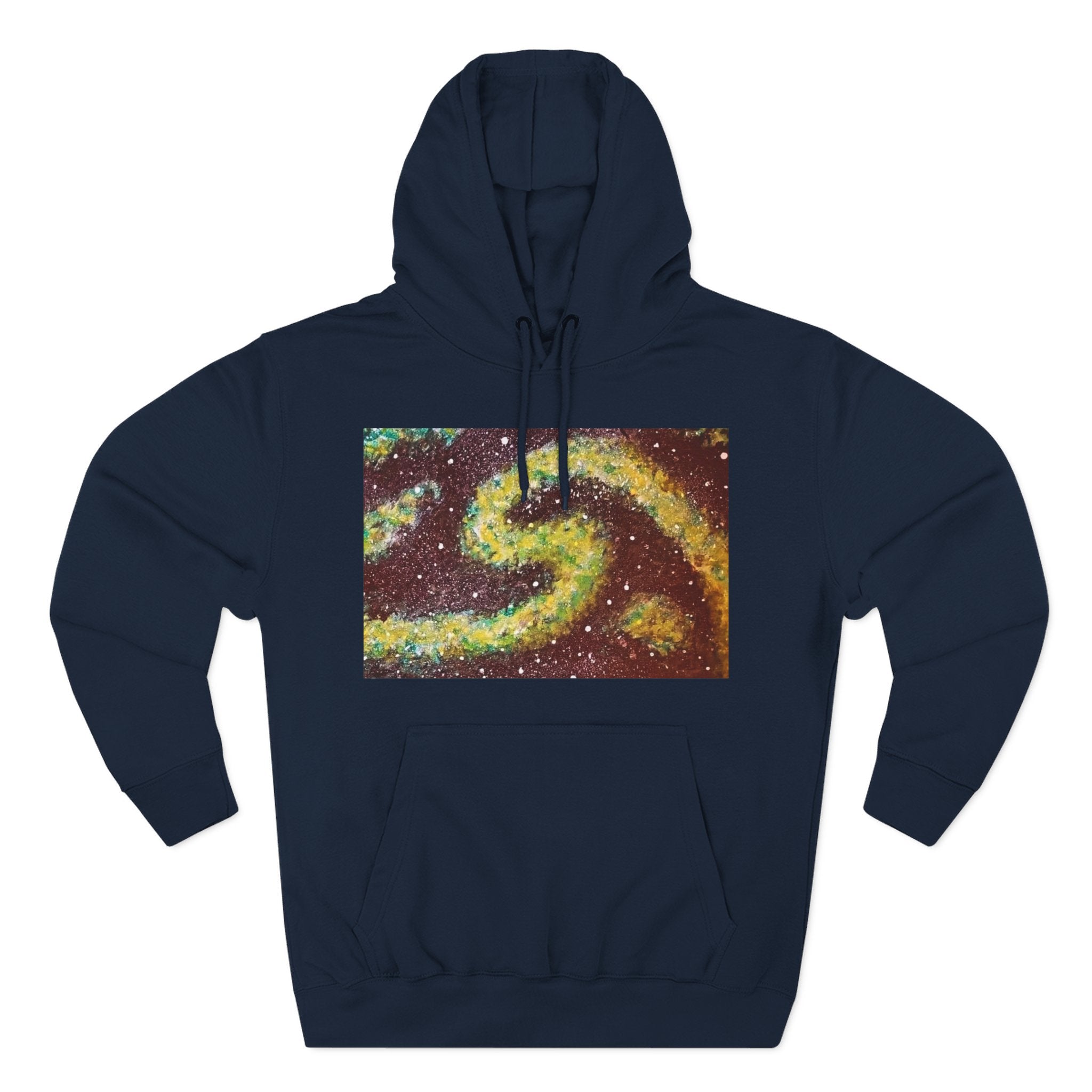 Cosmic UFO Hoodie — Galaxy Swirl Alien Space Pullover