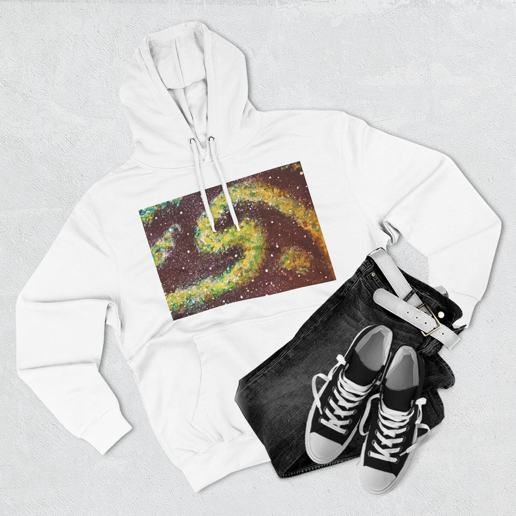Cosmic UFO Hoodie — Galaxy Swirl Alien Space Pullover