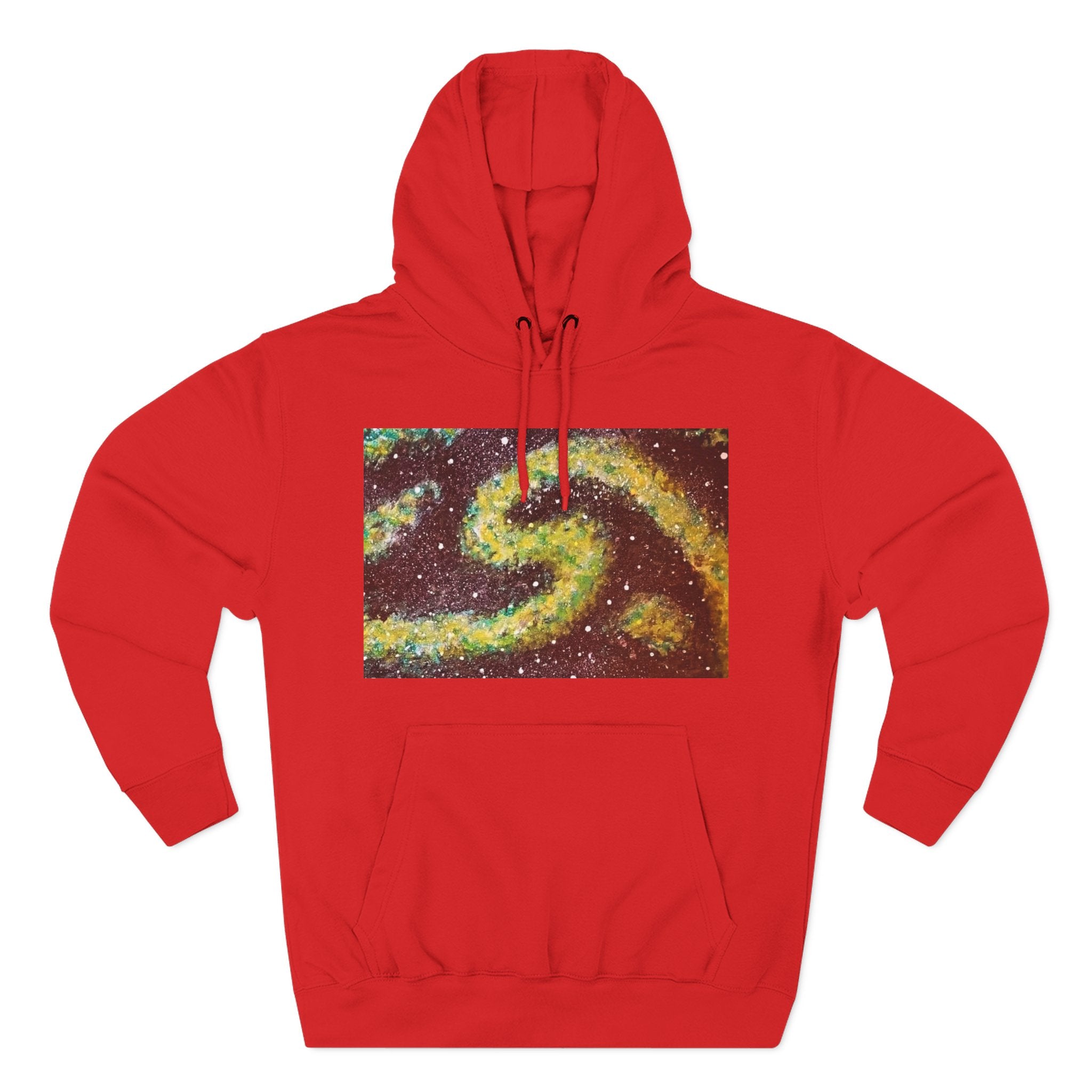 Cosmic UFO Hoodie — Galaxy Swirl Alien Space Pullover