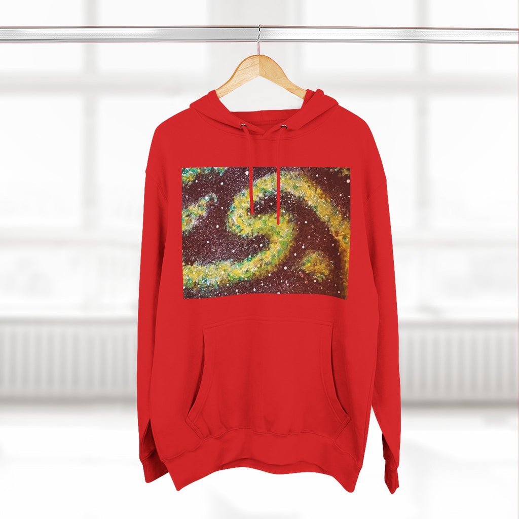 Cosmic UFO Hoodie — Galaxy Swirl Alien Space Pullover