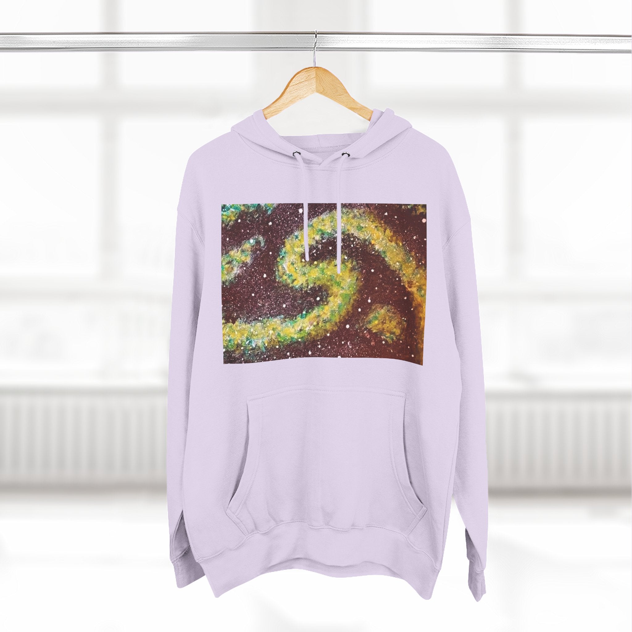 Cosmic UFO Hoodie — Galaxy Swirl Alien Space Pullover