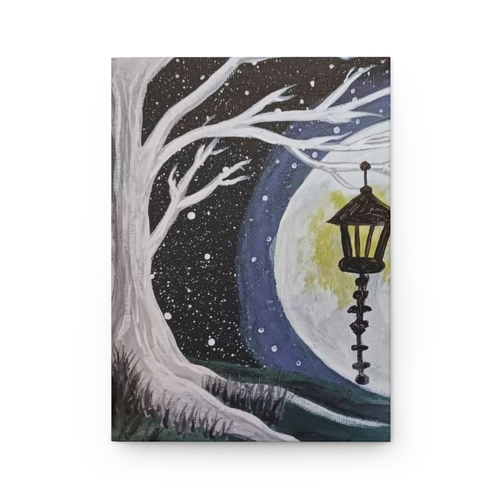 Moonlit Lantern Hardcover Journal