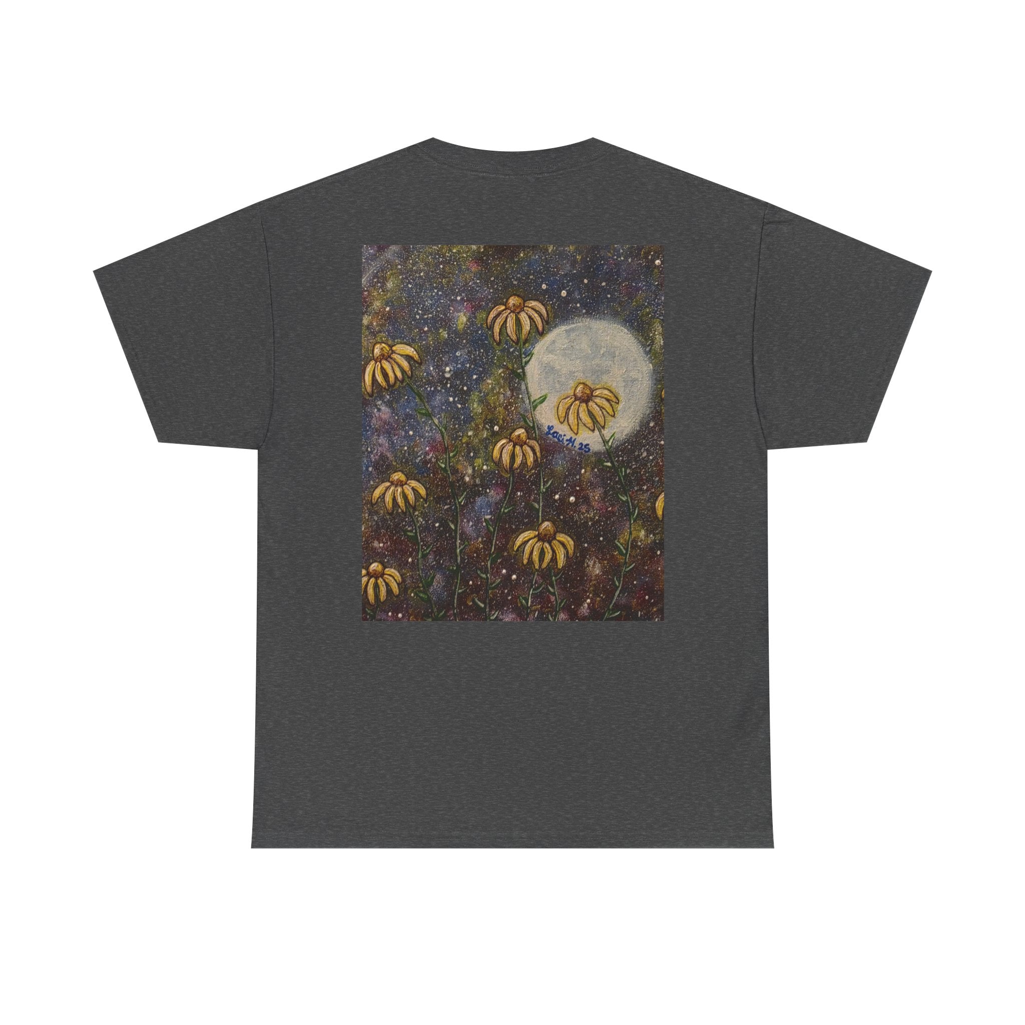 Artistic flower Print Unisex Cotton Tee, Nature Lovers Gift, Summer Wear, Bee Conservation, Cute Animal Shirt