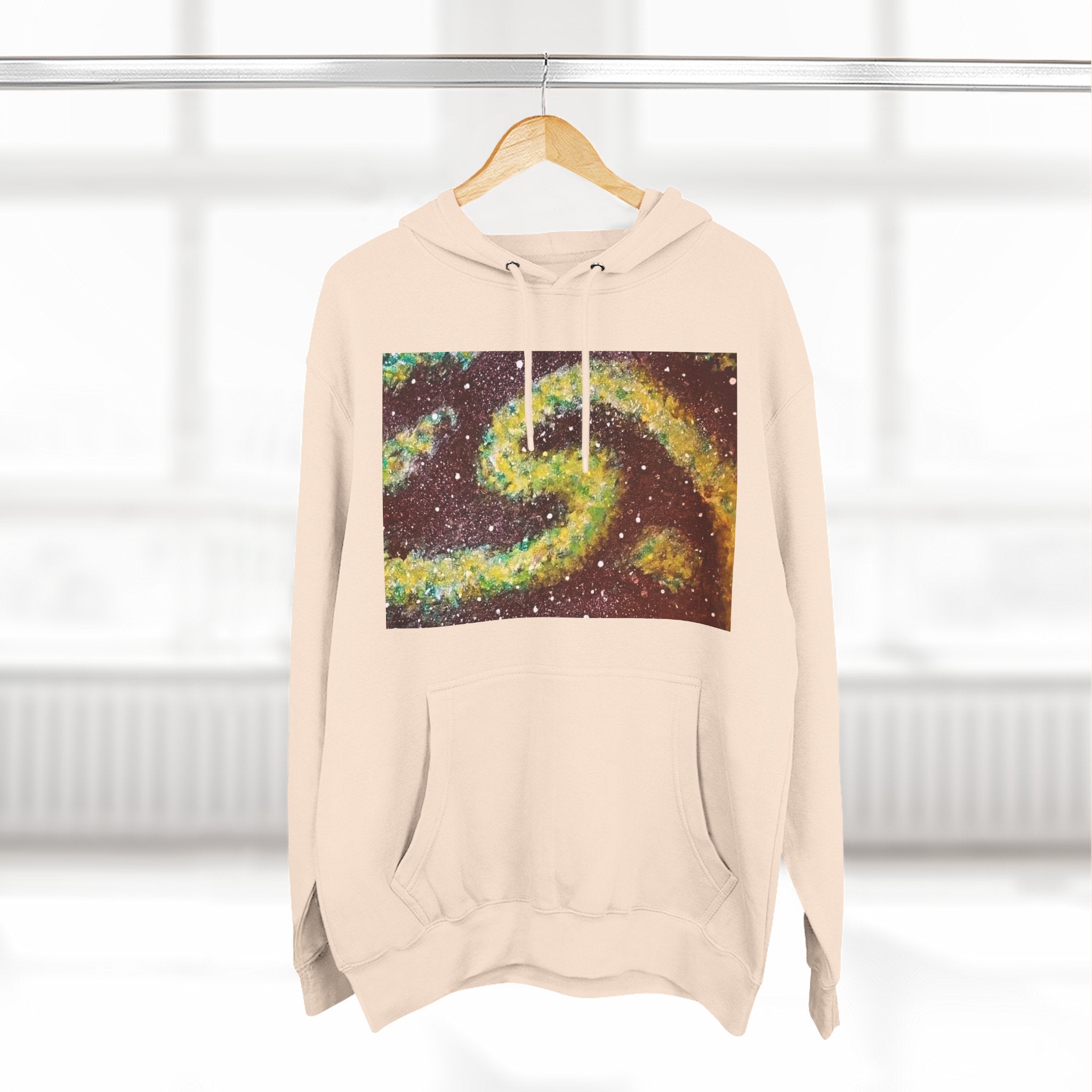 Cosmic UFO Hoodie — Galaxy Swirl Alien Space Pullover
