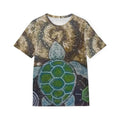 Sports Jersey Space Turtle Men's T-Shirt