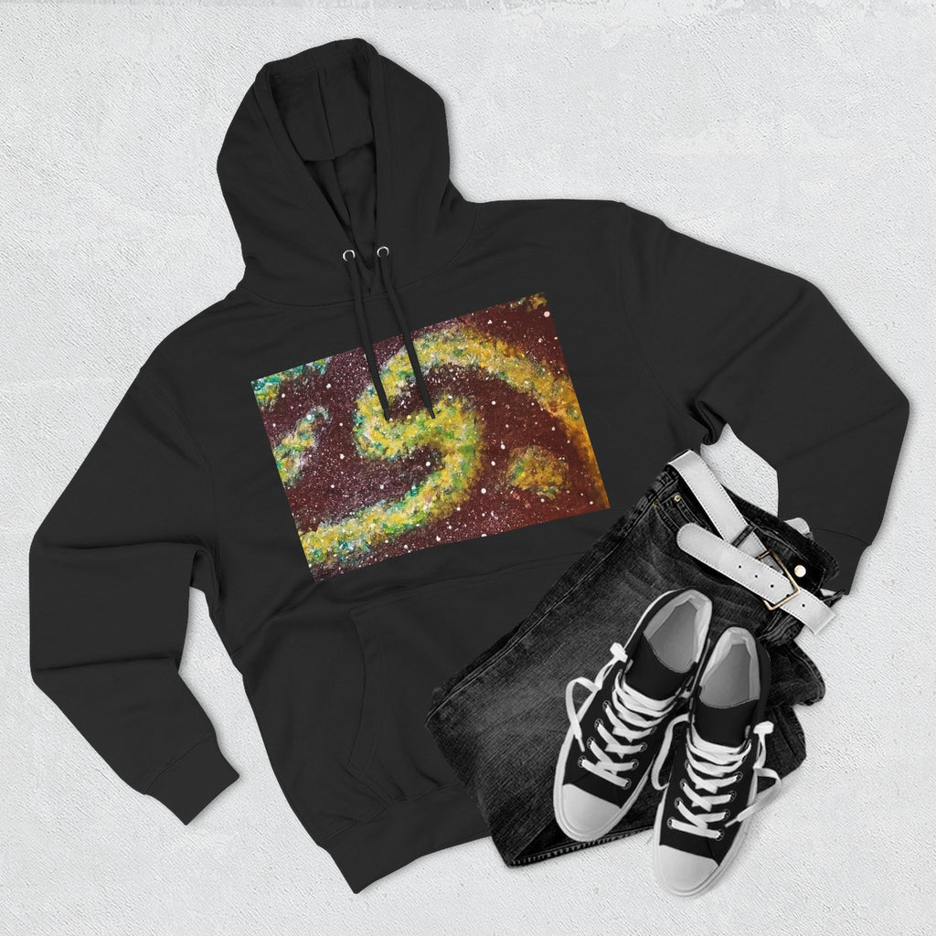Cosmic UFO Hoodie — Galaxy Swirl Alien Space Pullover