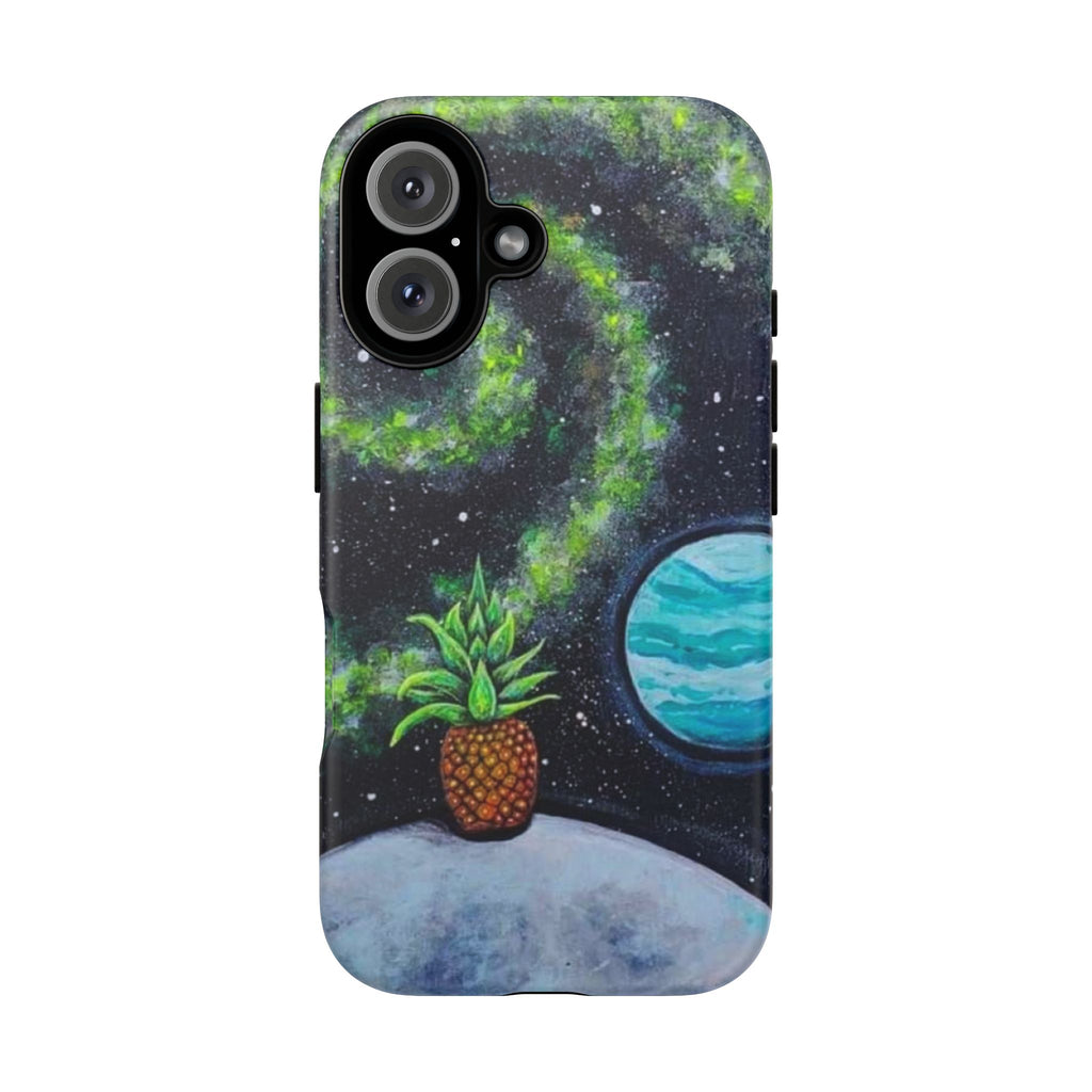 Pineapple Planet Phone Case — Cosmic Pineapple Galaxy Protective Cover