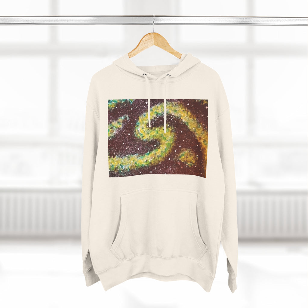 Cosmic UFO Hoodie — Galaxy Swirl Alien Space Pullover