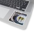 Moonlit Lantern Sticker — Nightscape Kiss-Cut Sticker for Laptops, Journals & Gifts