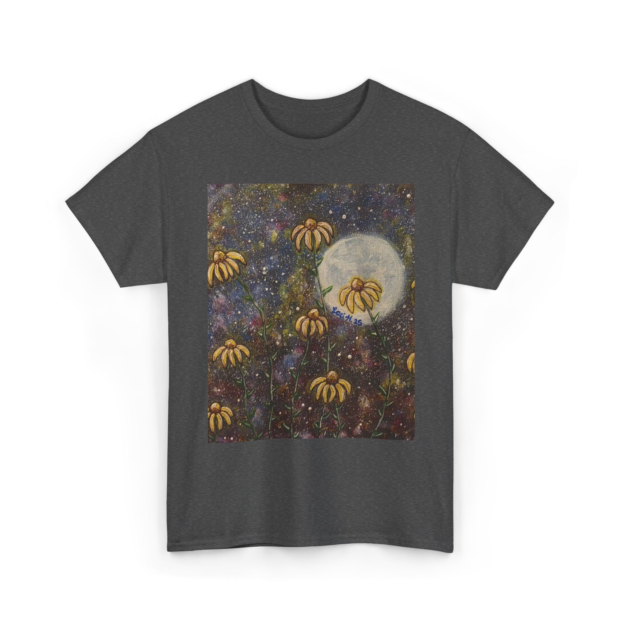 Artistic flower Print Unisex Cotton Tee, Nature Lovers Gift, Summer Wear, Bee Conservation, Cute Animal Shirt