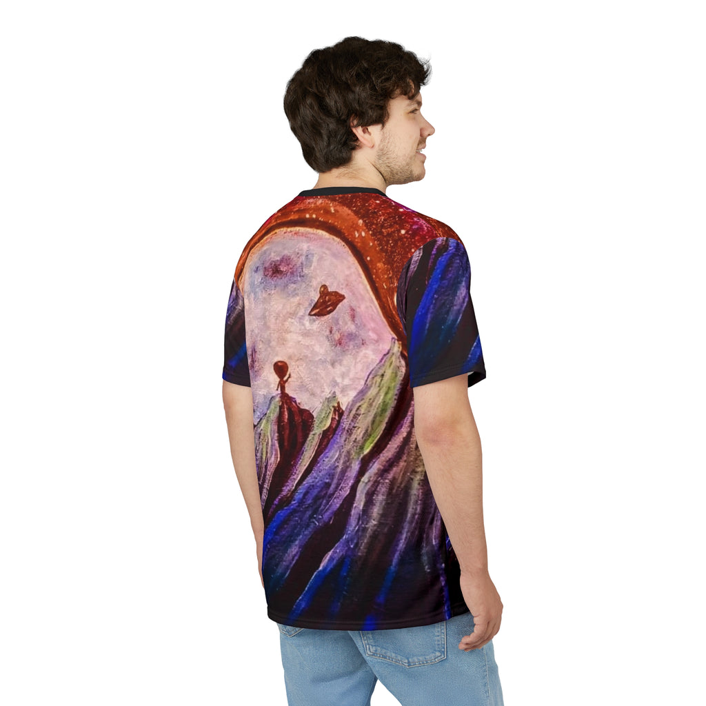 Cosmic Adventure Unisex Tee, Space Art Tee, Galaxy Shirt, Extraterrestrial T-Shirt, Unique Graphic Tee, Gift for Stargazers