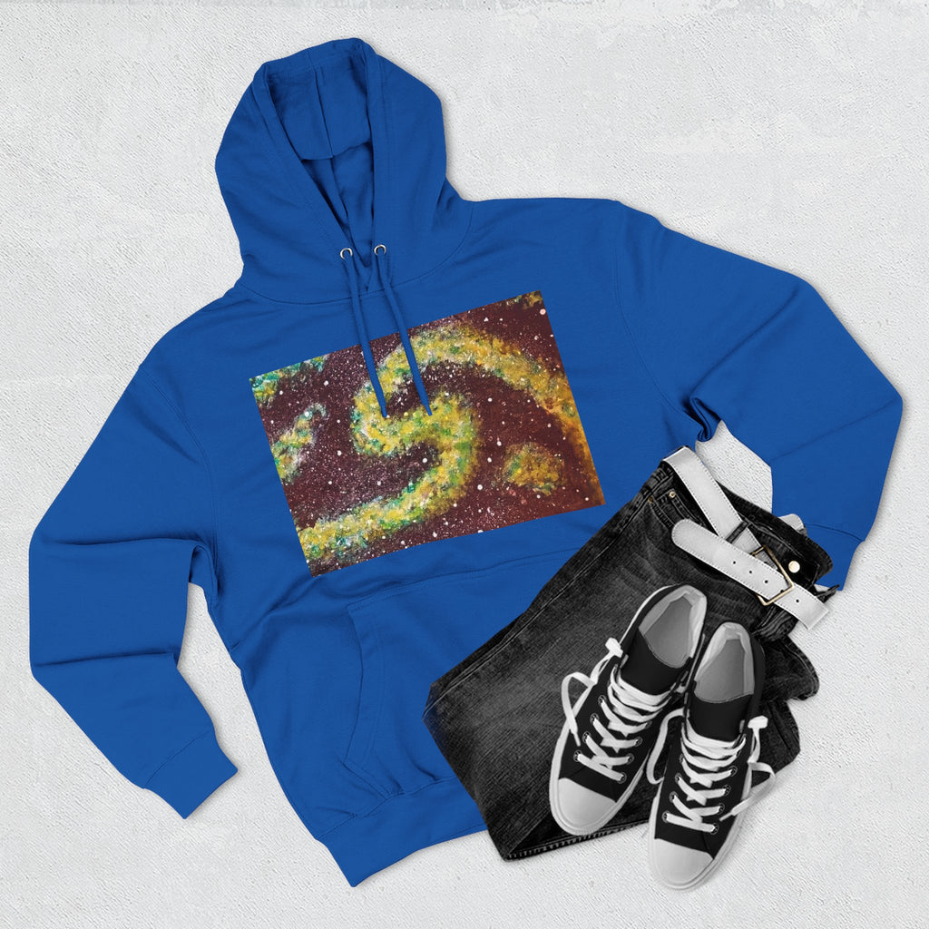 Cosmic UFO Hoodie — Galaxy Swirl Alien Space Pullover