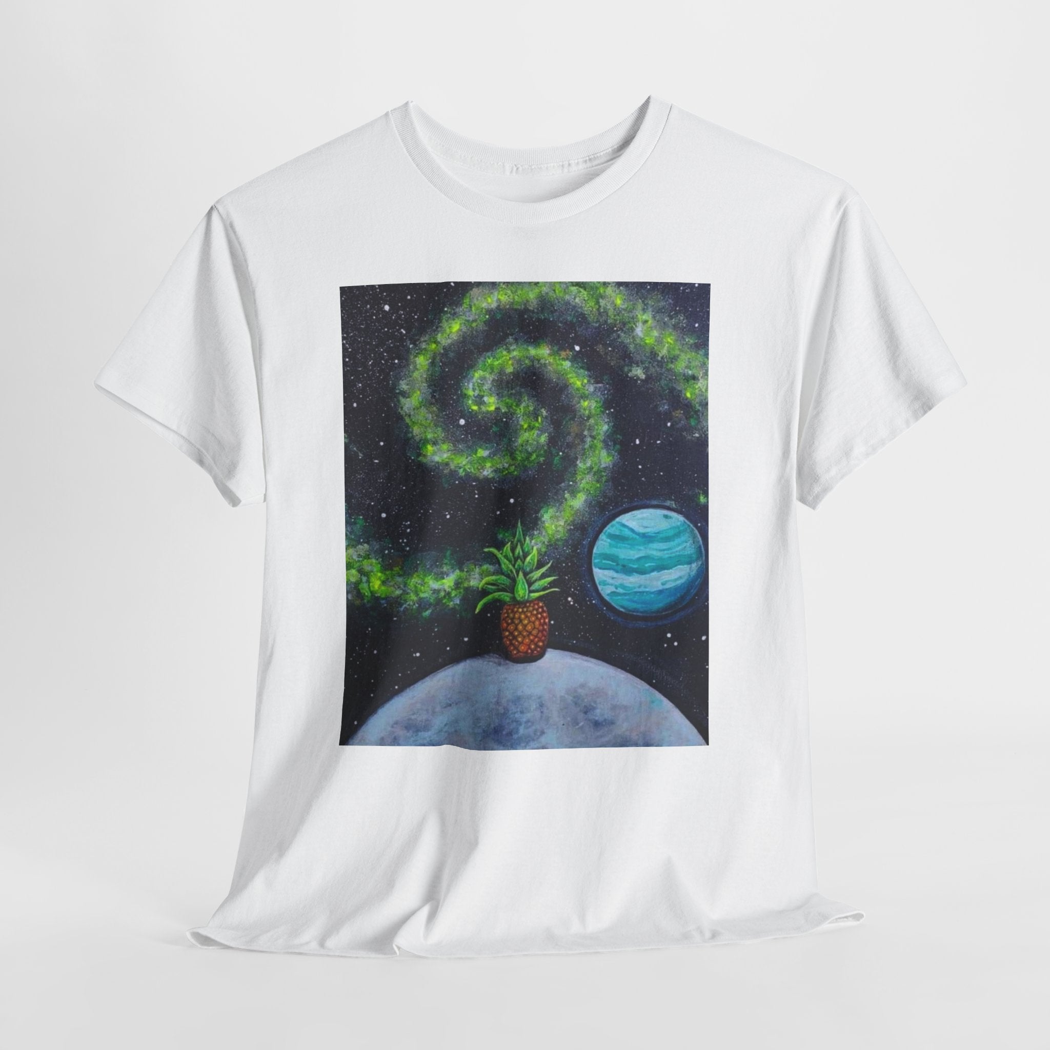 Plant Planet T-Shirt — Cosmic Potted Plant Galaxy Tee
