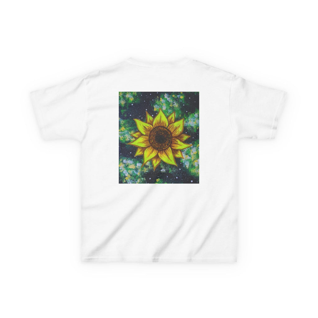 Kids Sunflower Graphic Tee — Bright Floral Nature Shirt for Children
