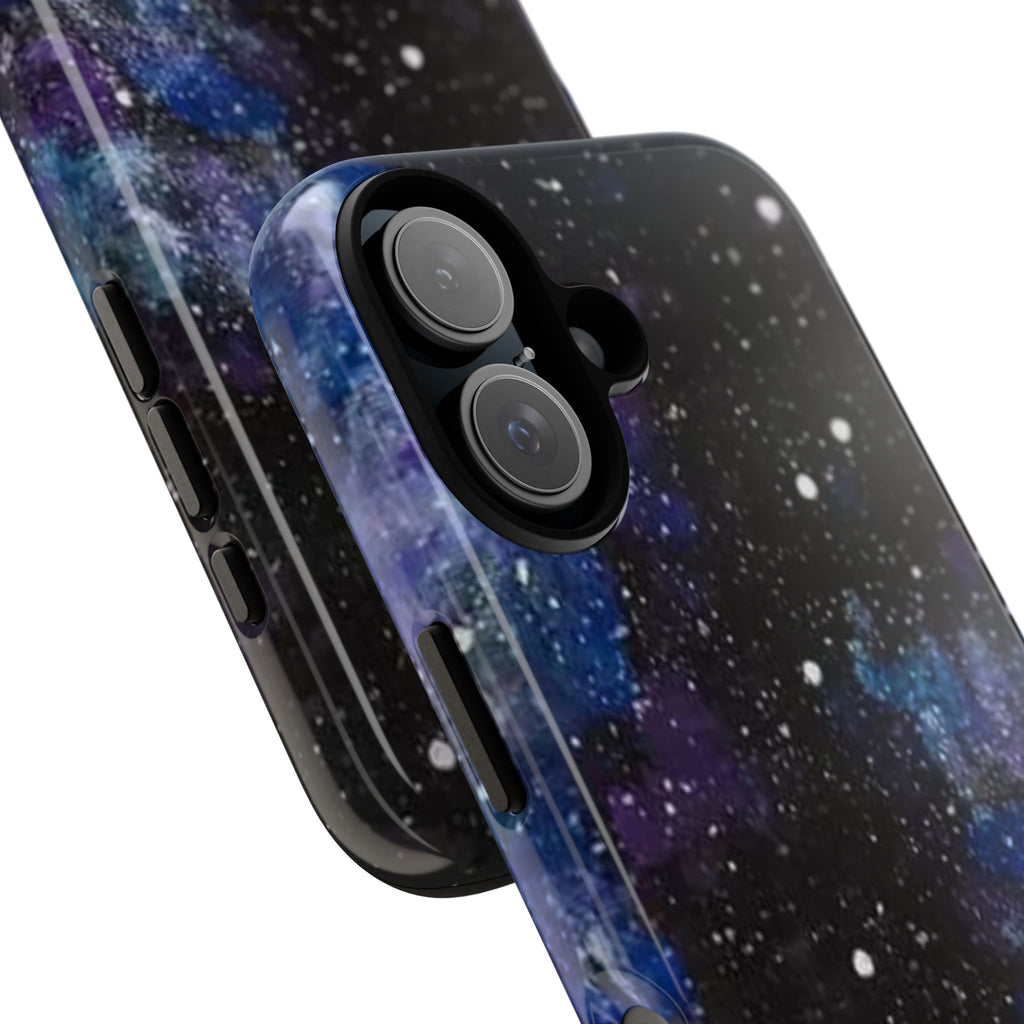 Galaxy Nebula Tough Phone Case — Space Stars Protective Cover
