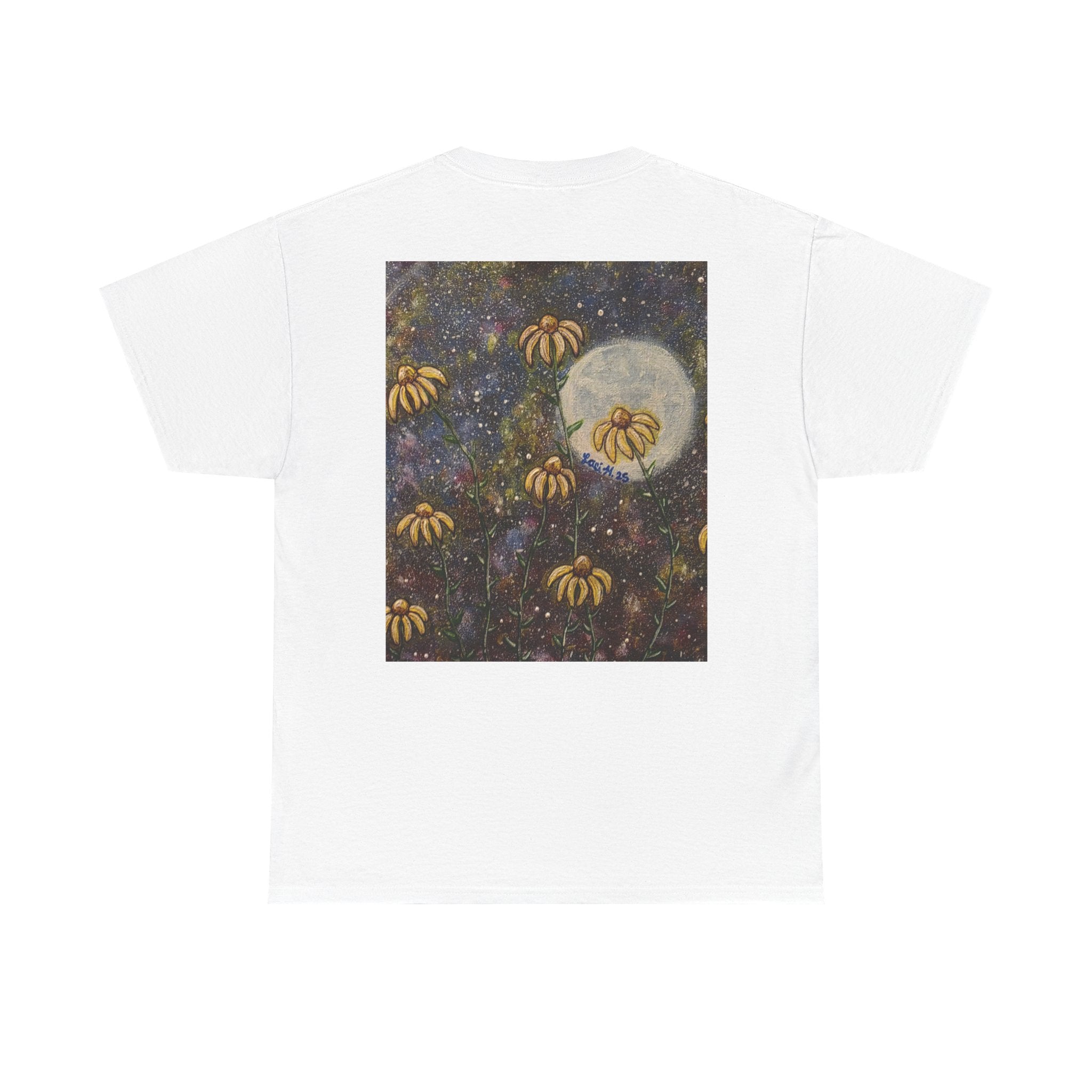 Artistic flower Print Unisex Cotton Tee, Nature Lovers Gift, Summer Wear, Bee Conservation, Cute Animal Shirt