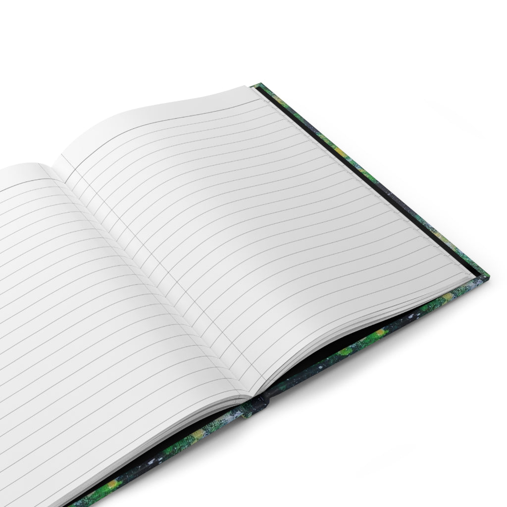 Sunflower Art Hardcover Journal — Bright Floral Sketchbook for Notes & Gratitude