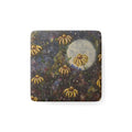 Porcelain Magnet — Moonlit Black-Eyed Susans Floral Art Magnet