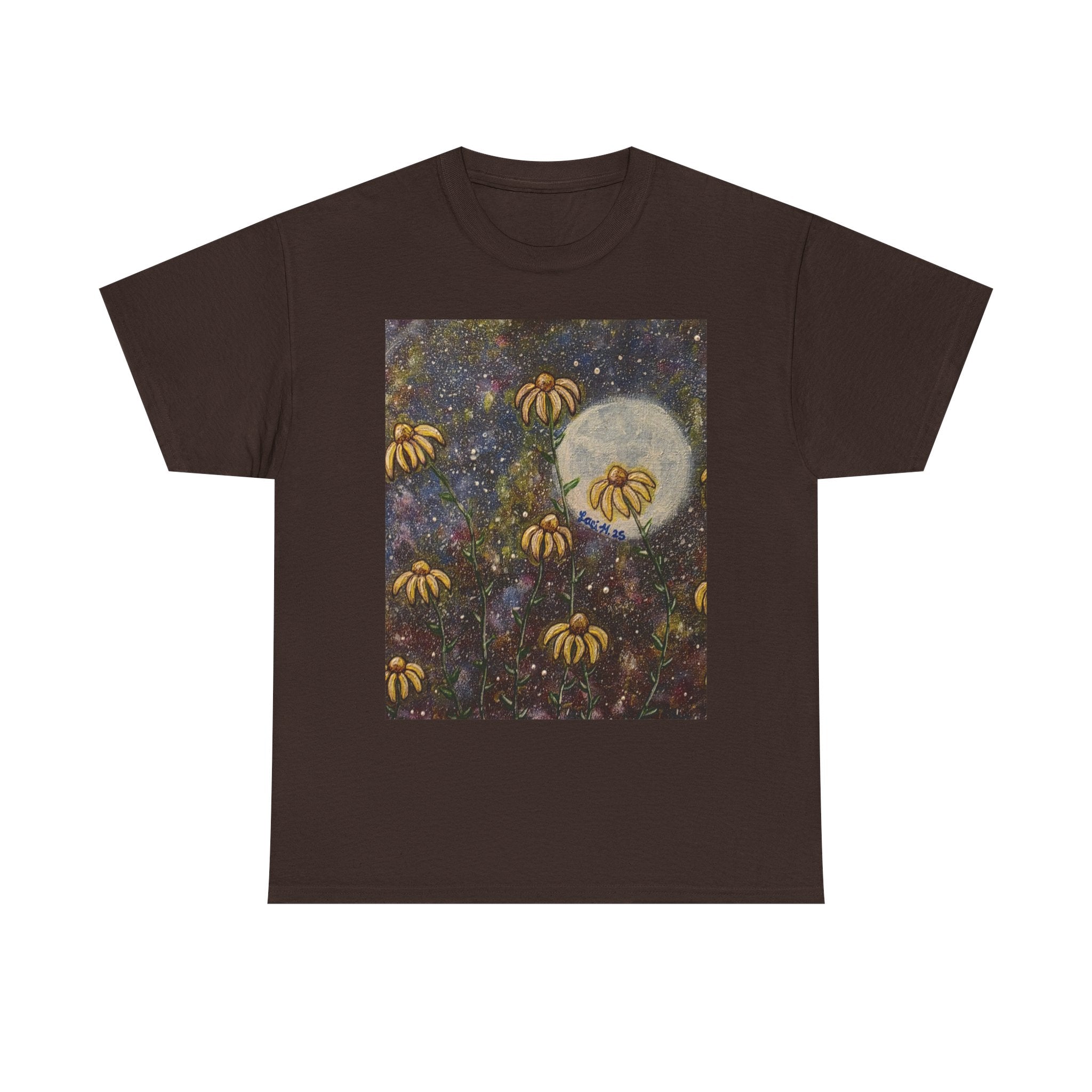 Artistic flower Print Unisex Cotton Tee, Nature Lovers Gift, Summer Wear, Bee Conservation, Cute Animal Shirt