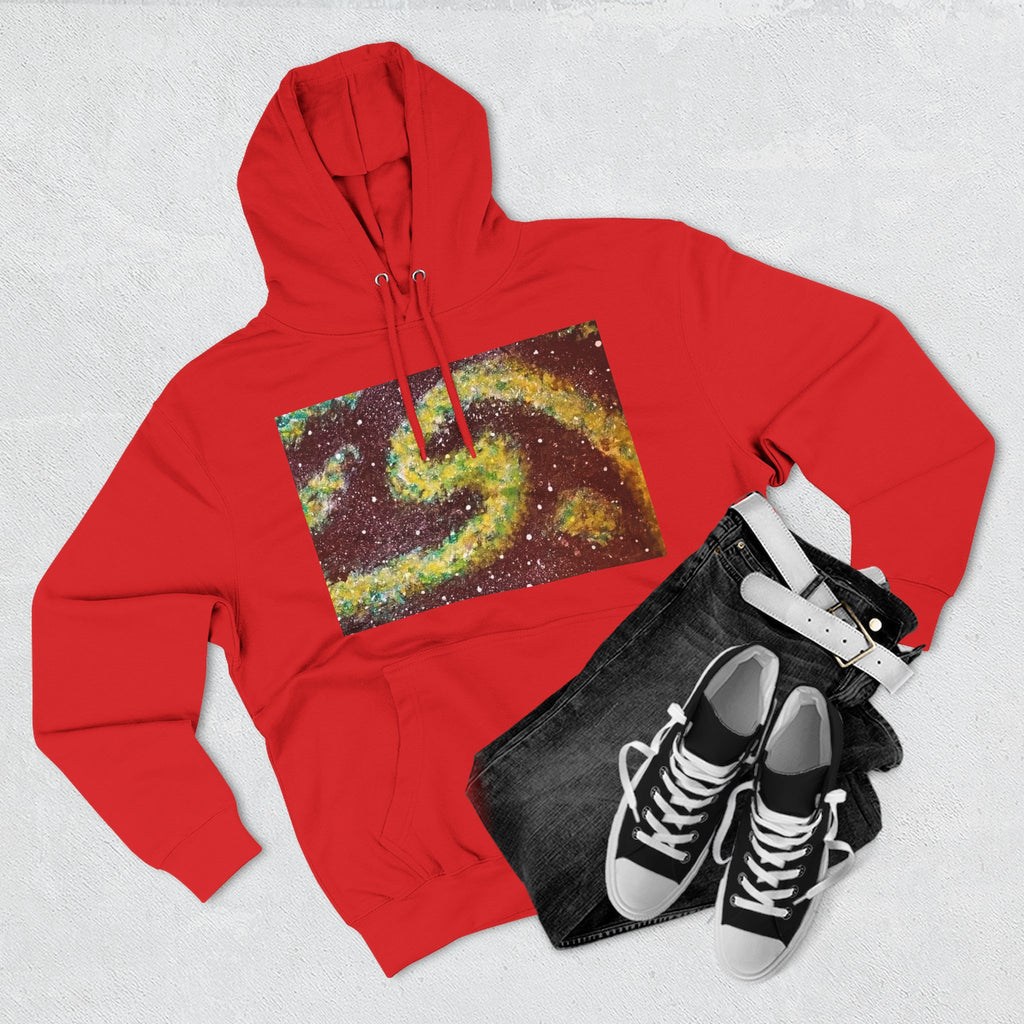 Cosmic UFO Hoodie — Galaxy Swirl Alien Space Pullover