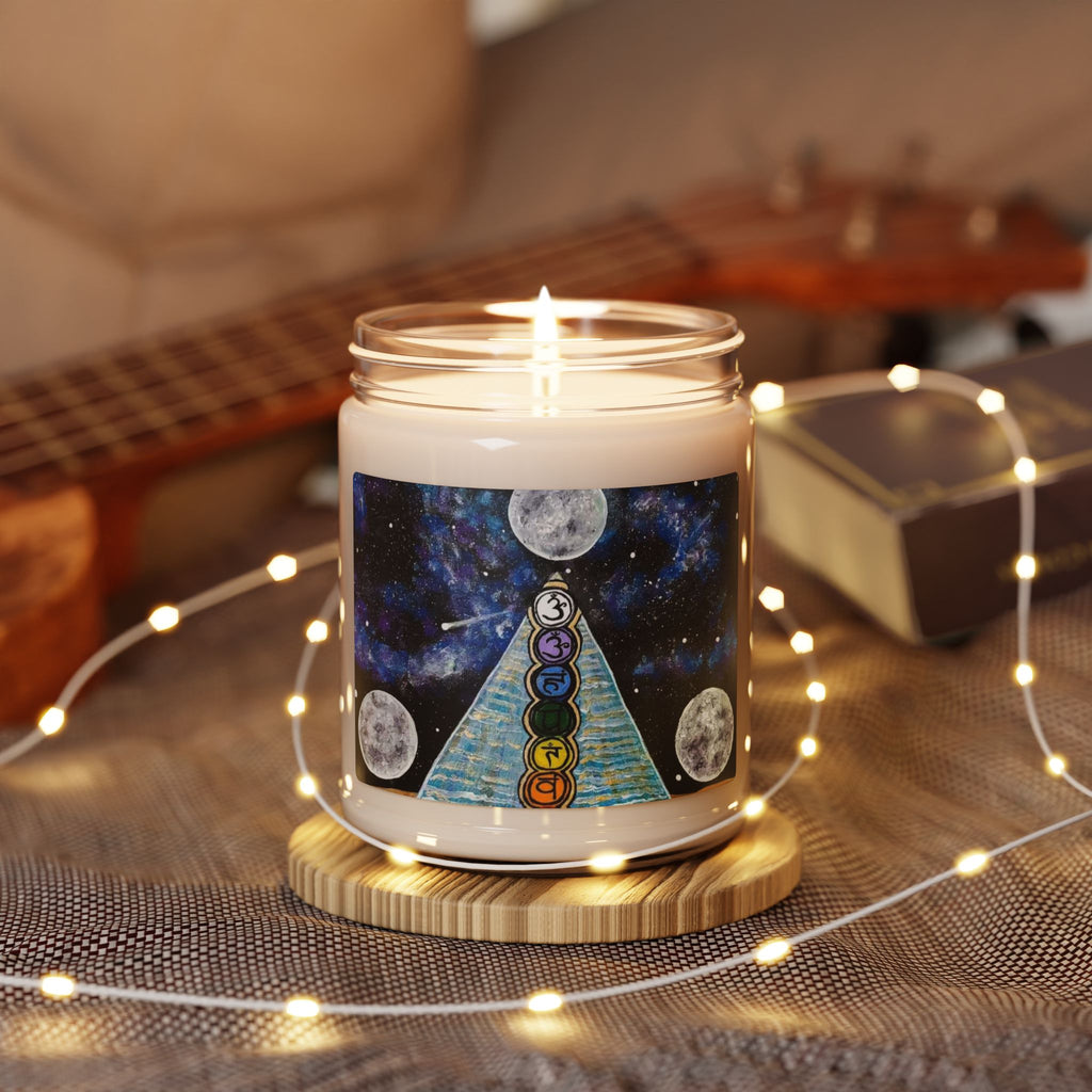 Chakra Moonlight Soy Candle — 9oz Scented Spiritual Candle