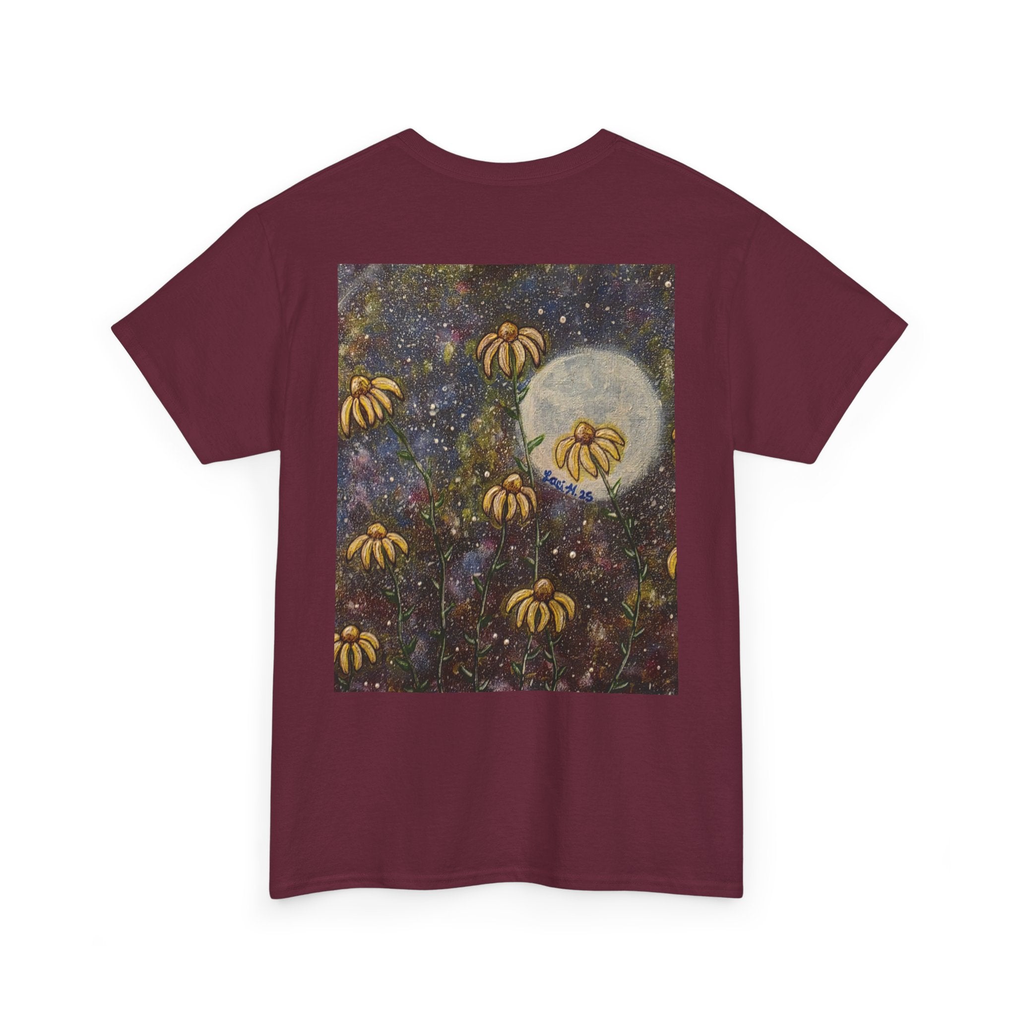Artistic flower Print Unisex Cotton Tee, Nature Lovers Gift, Summer Wear, Bee Conservation, Cute Animal Shirt