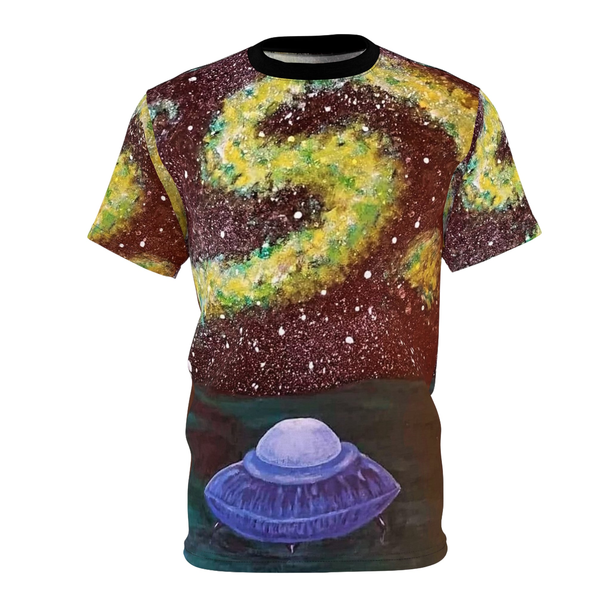 Cosmic UFO Unisex Tee, Galaxy Shirt, Sci-Fi Apparel, Space-Themed Gift, Outer Space Fashion