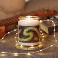 Galaxy Swirl Scented Soy Candle — 9oz Aromatherapy Jar