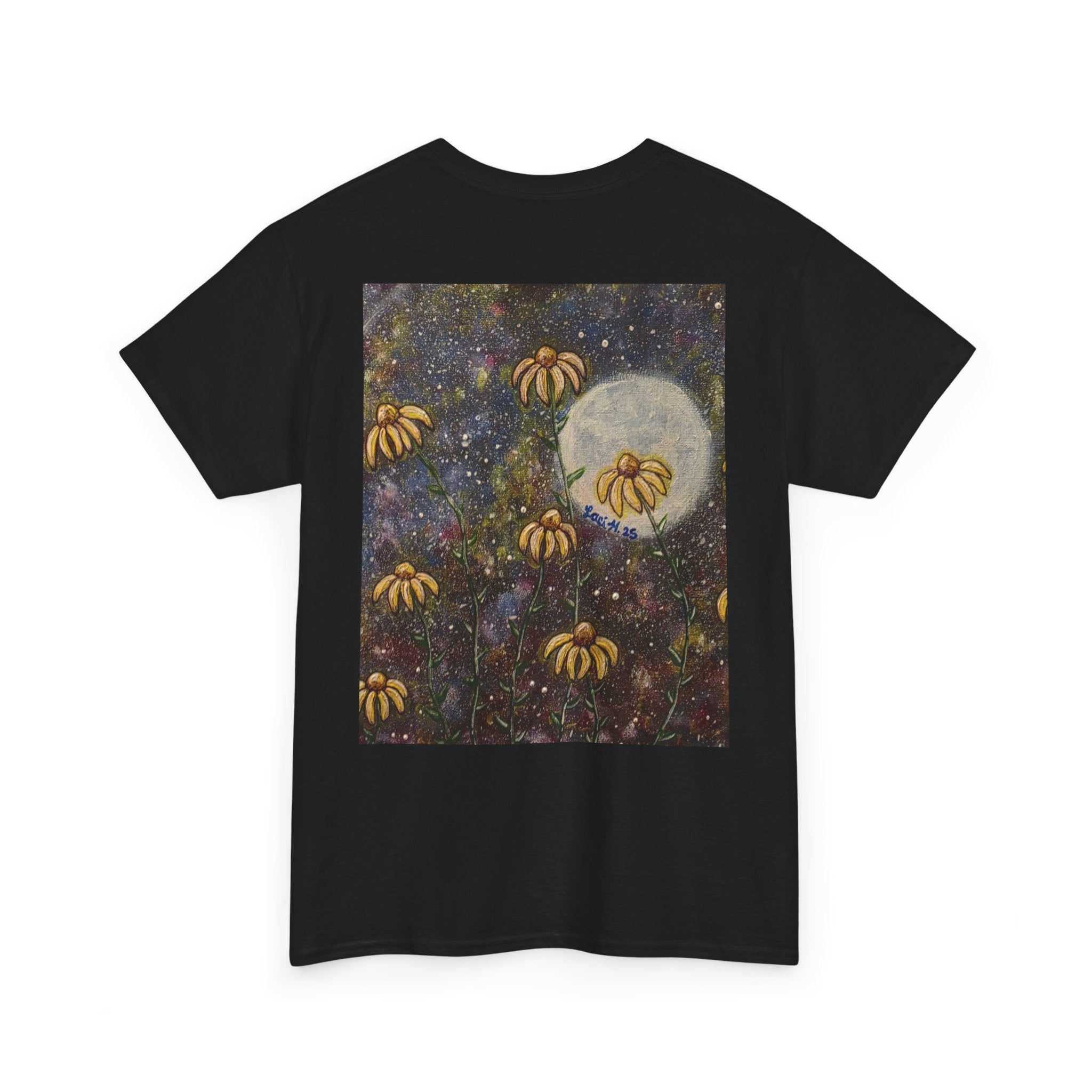 Artistic flower Print Unisex Cotton Tee, Nature Lovers Gift, Summer Wear, Bee Conservation, Cute Animal Shirt