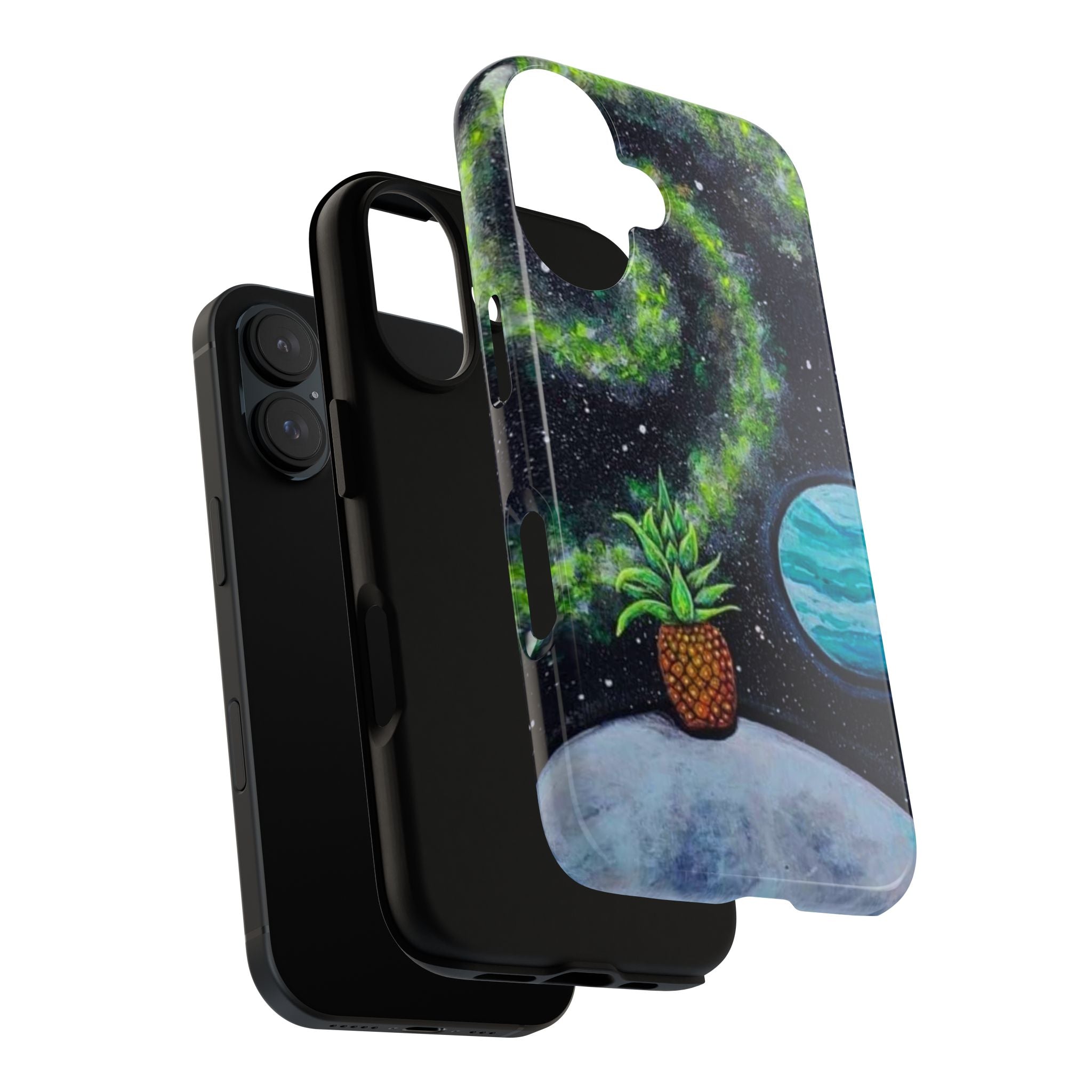 Pineapple Planet Phone Case — Cosmic Pineapple Galaxy Protective Cover