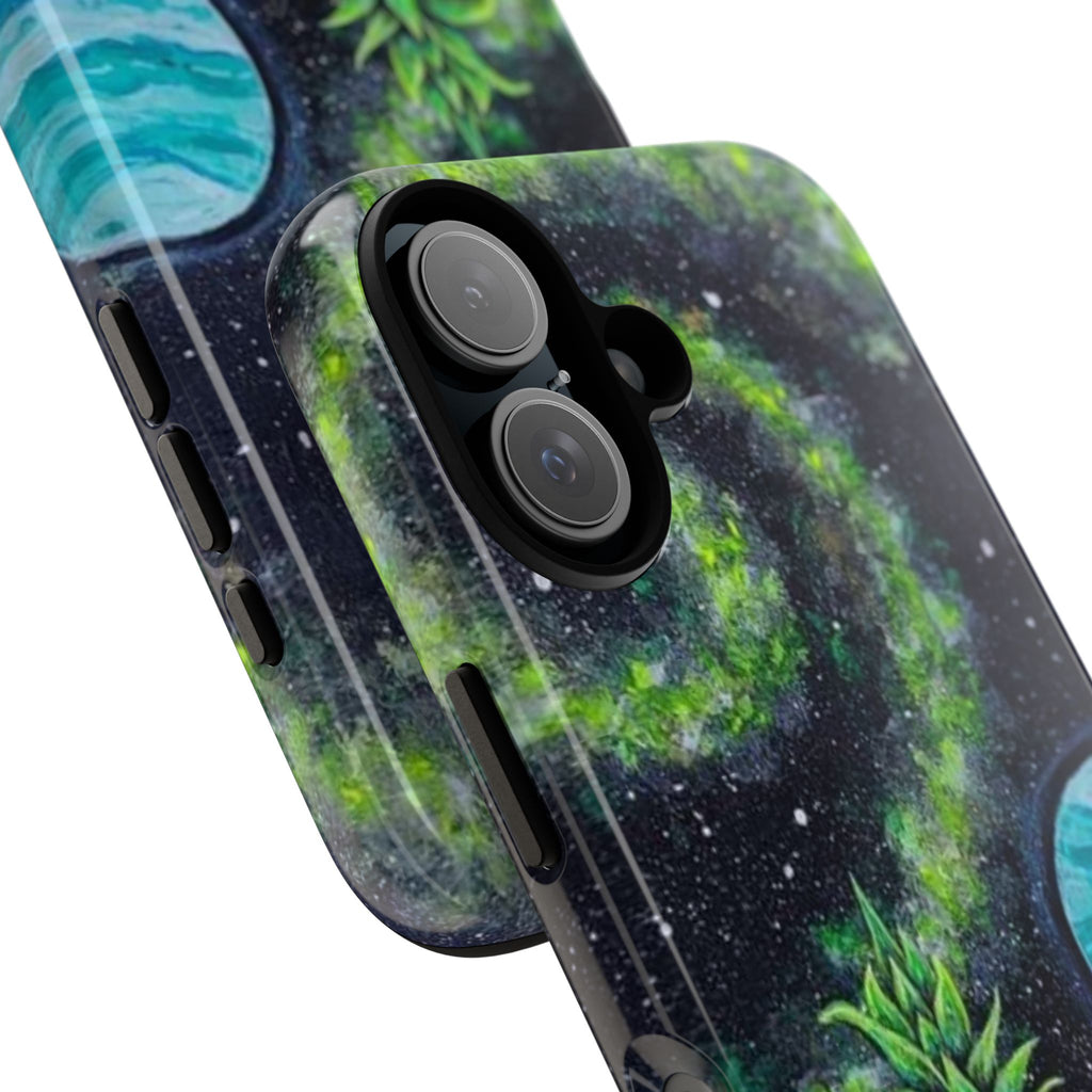 Pineapple Planet Phone Case — Cosmic Pineapple Galaxy Protective Cover