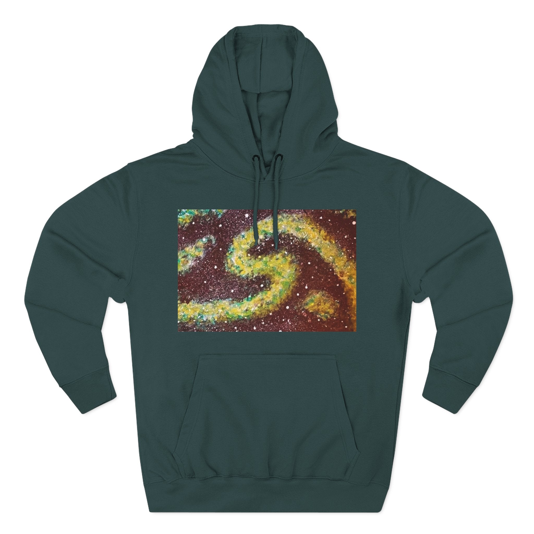 Cosmic UFO Hoodie — Galaxy Swirl Alien Space Pullover