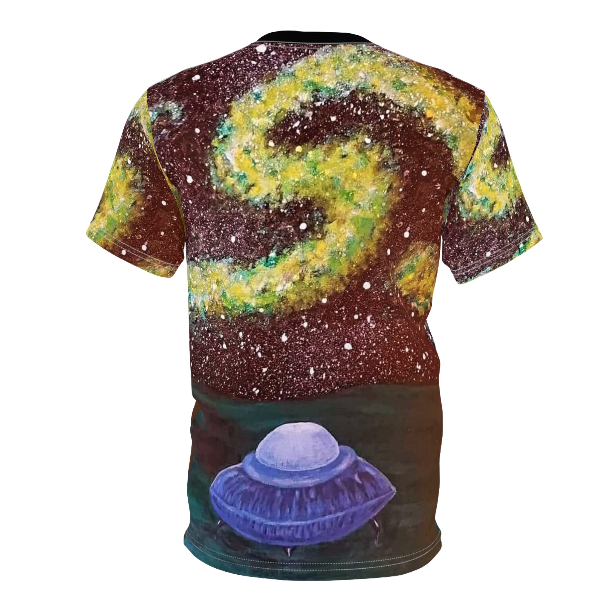 Cosmic UFO Unisex Tee, Galaxy Shirt, Sci-Fi Apparel, Space-Themed Gift, Outer Space Fashion
