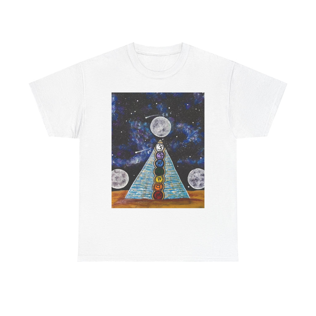 Chakra Pyramid Moon Tee
