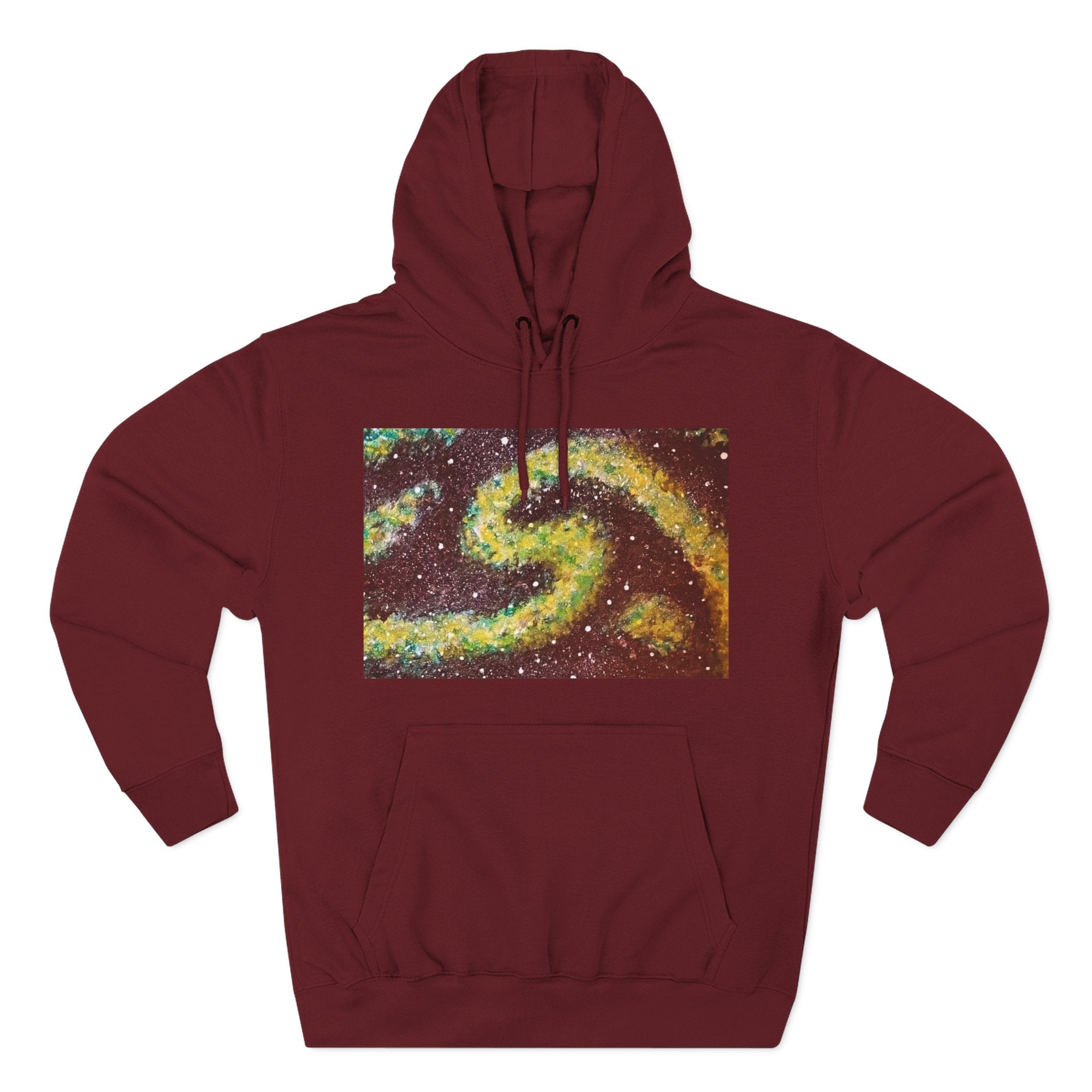 Cosmic UFO Hoodie — Galaxy Swirl Alien Space Pullover