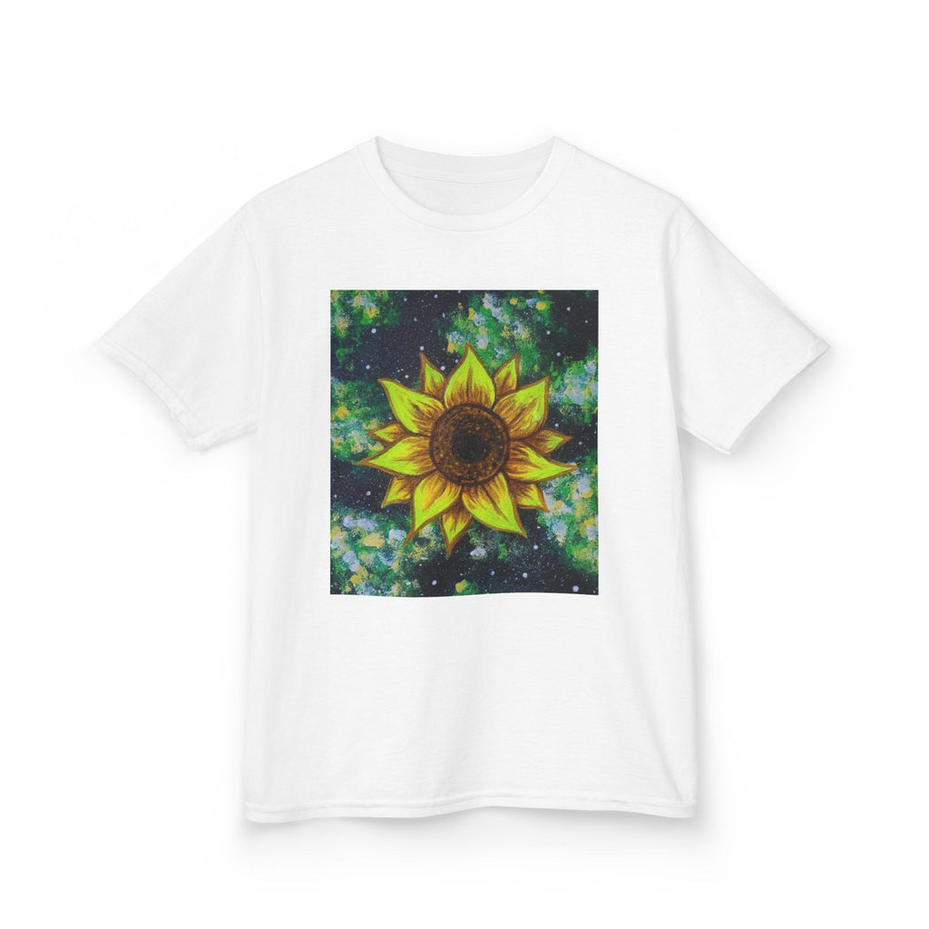 Kids Sunflower Graphic Tee — Bright Floral Nature Shirt for Children