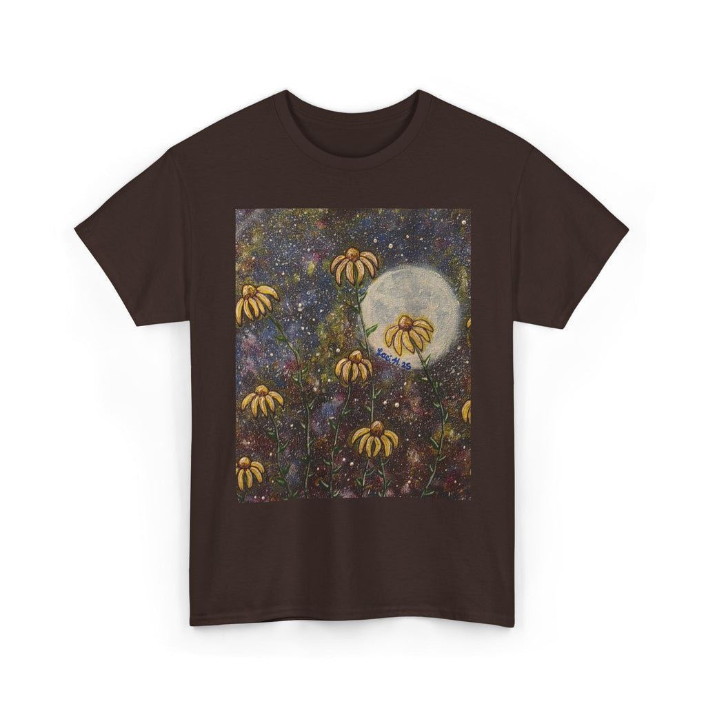 Artistic flower Print Unisex Cotton Tee, Nature Lovers Gift, Summer Wear, Bee Conservation, Cute Animal Shirt