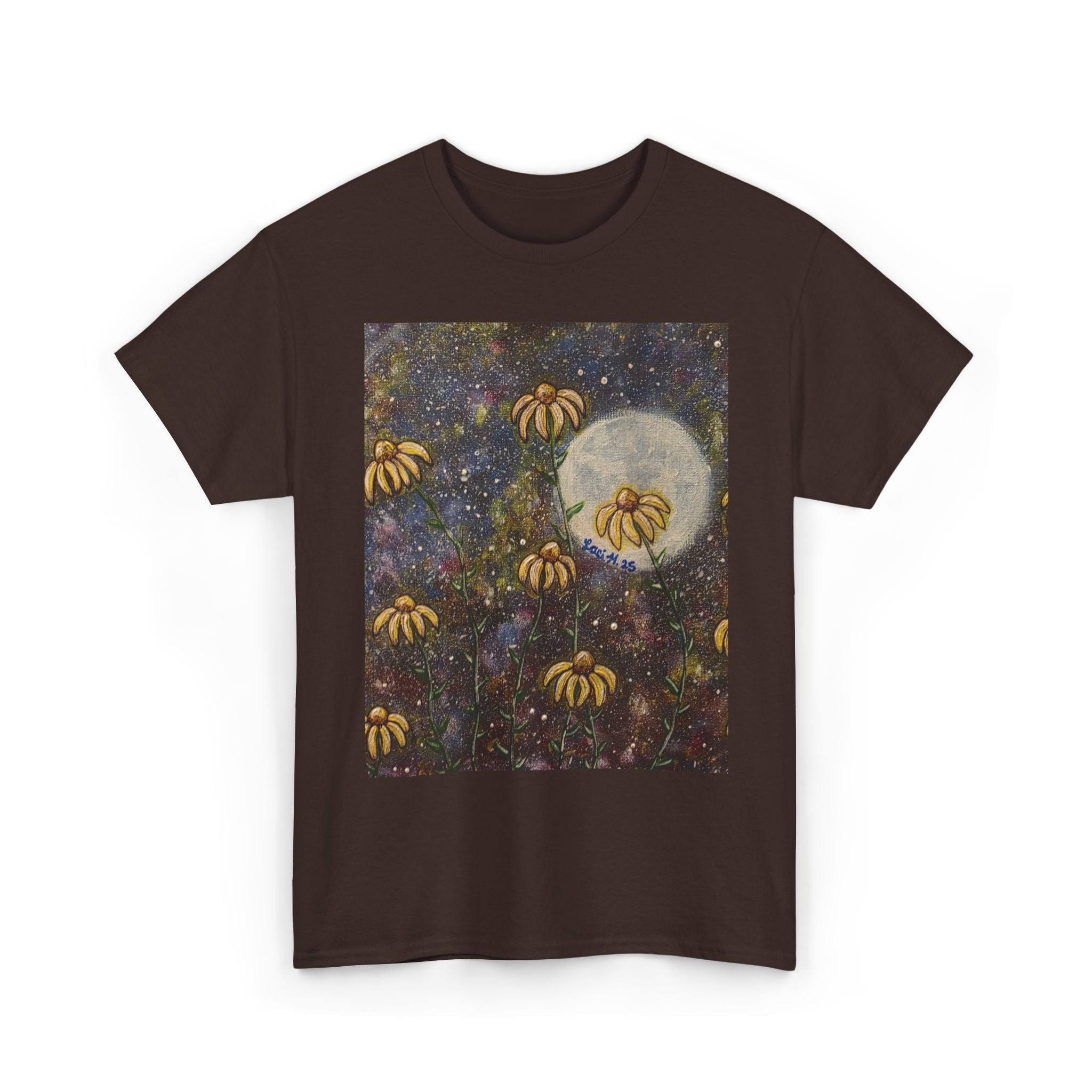 Artistic flower Print Unisex Cotton Tee, Nature Lovers Gift, Summer Wear, Bee Conservation, Cute Animal Shirt