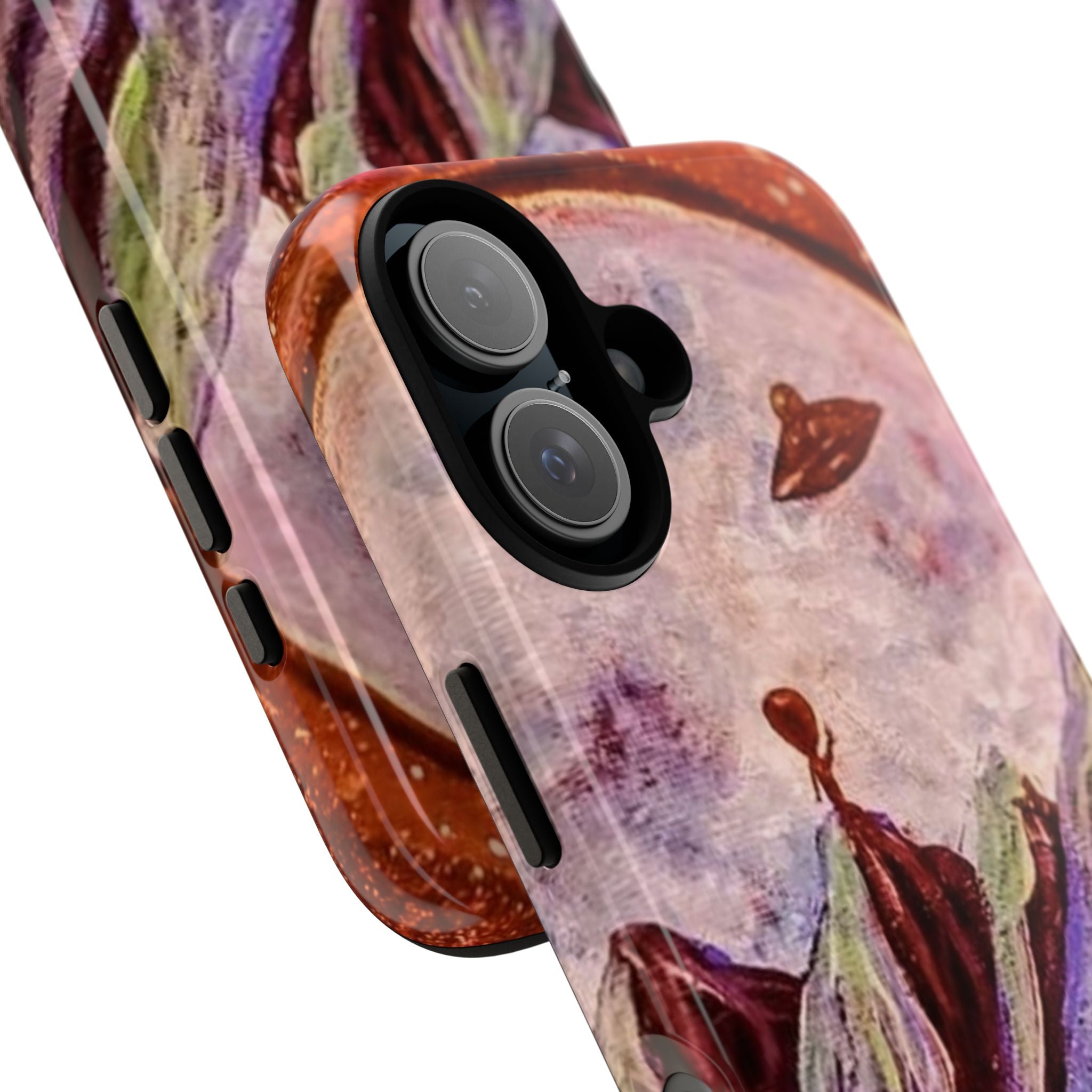 Alien Moon Mountain Phone Case - Surreal Space Art iPhone Cover