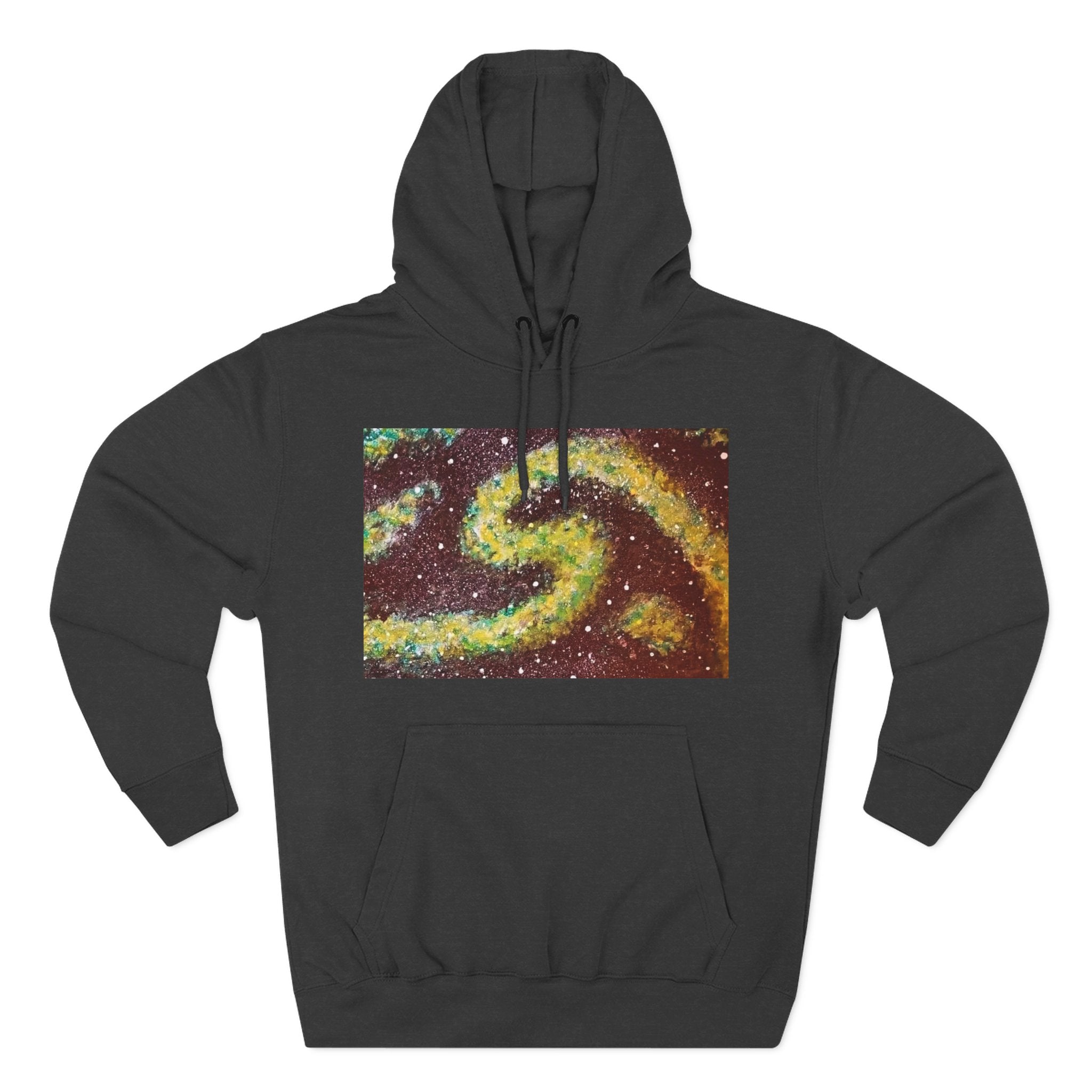 Cosmic UFO Hoodie — Galaxy Swirl Alien Space Pullover