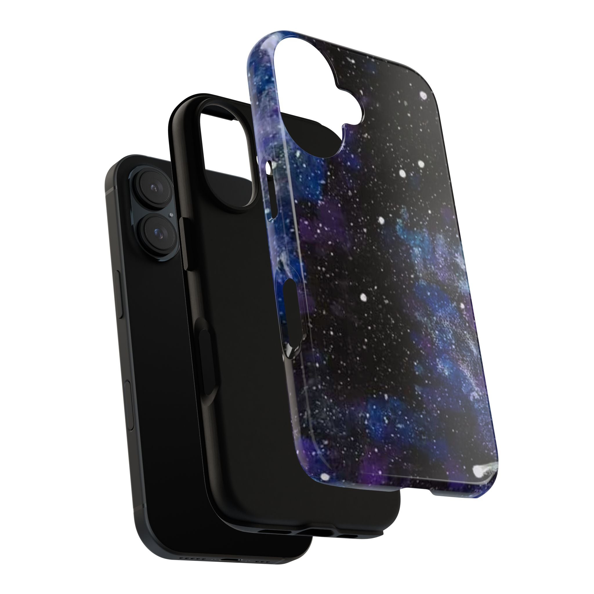 Galaxy Nebula Tough Phone Case — Space Stars Protective Cover