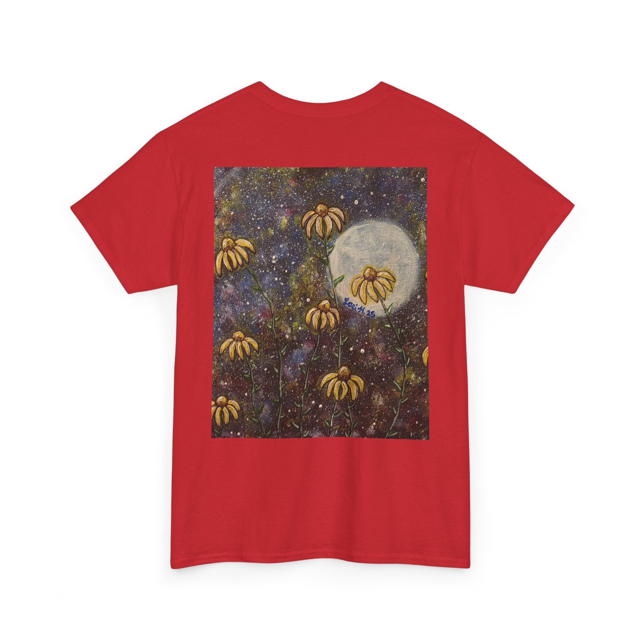 Artistic flower Print Unisex Cotton Tee, Nature Lovers Gift, Summer Wear, Bee Conservation, Cute Animal Shirt