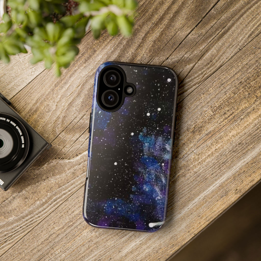 Galaxy Nebula Tough Phone Case — Space Stars Protective Cover