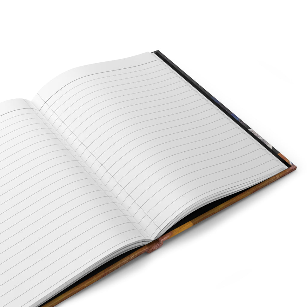 Chakra Pyramid Moon Journal — Cosmic Chakra Hardcover Notebook